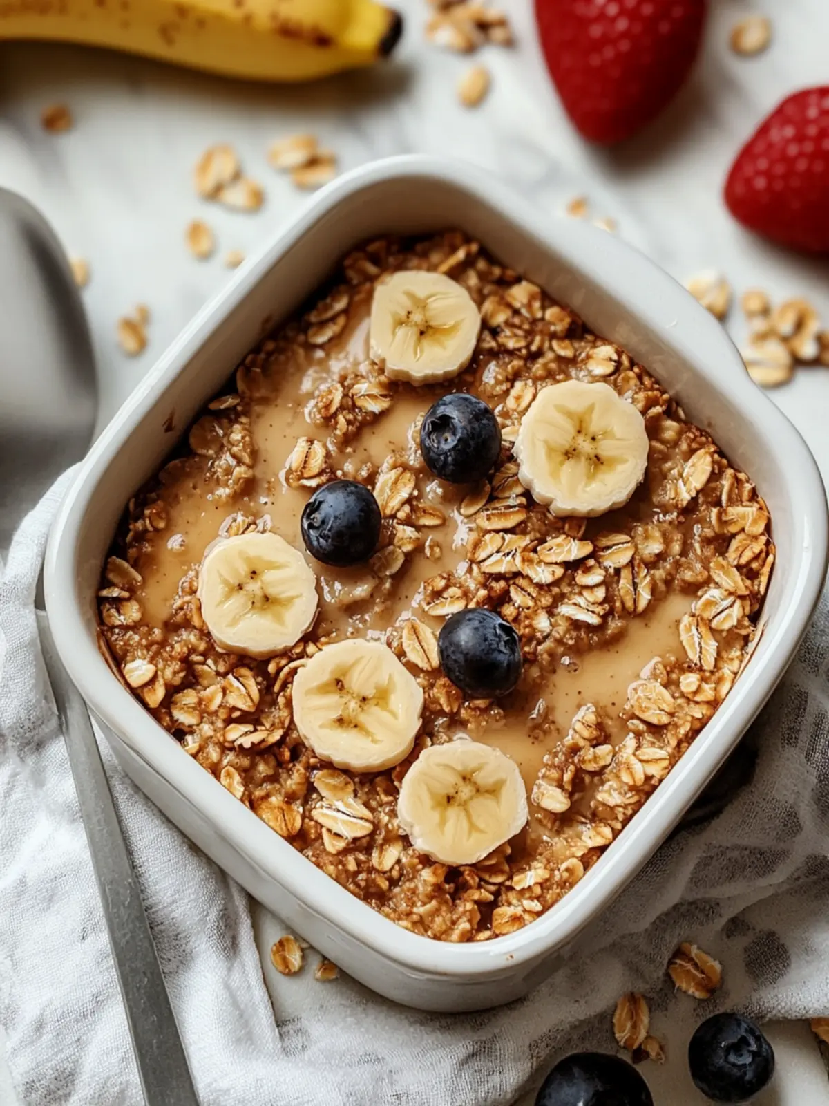 Banana Baked Oatmeal: A Comforting Breakfast Delight 3 Banana Baked Oatmeal