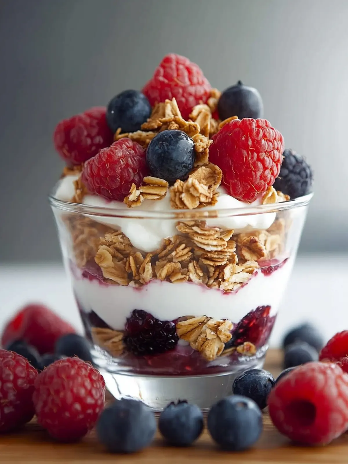 Deliciously Simple Greek Yogurt Berry Parfait for Breakfast 2 Greek Yogurt Berry Parfait