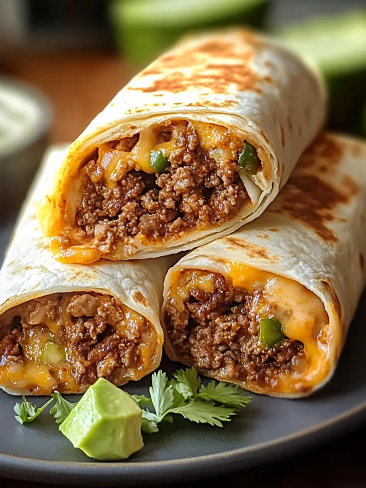 Beef Cheeseburritos: Quick, Cheesy Comfort You’ll Love 2 Beef Cheeseburritos