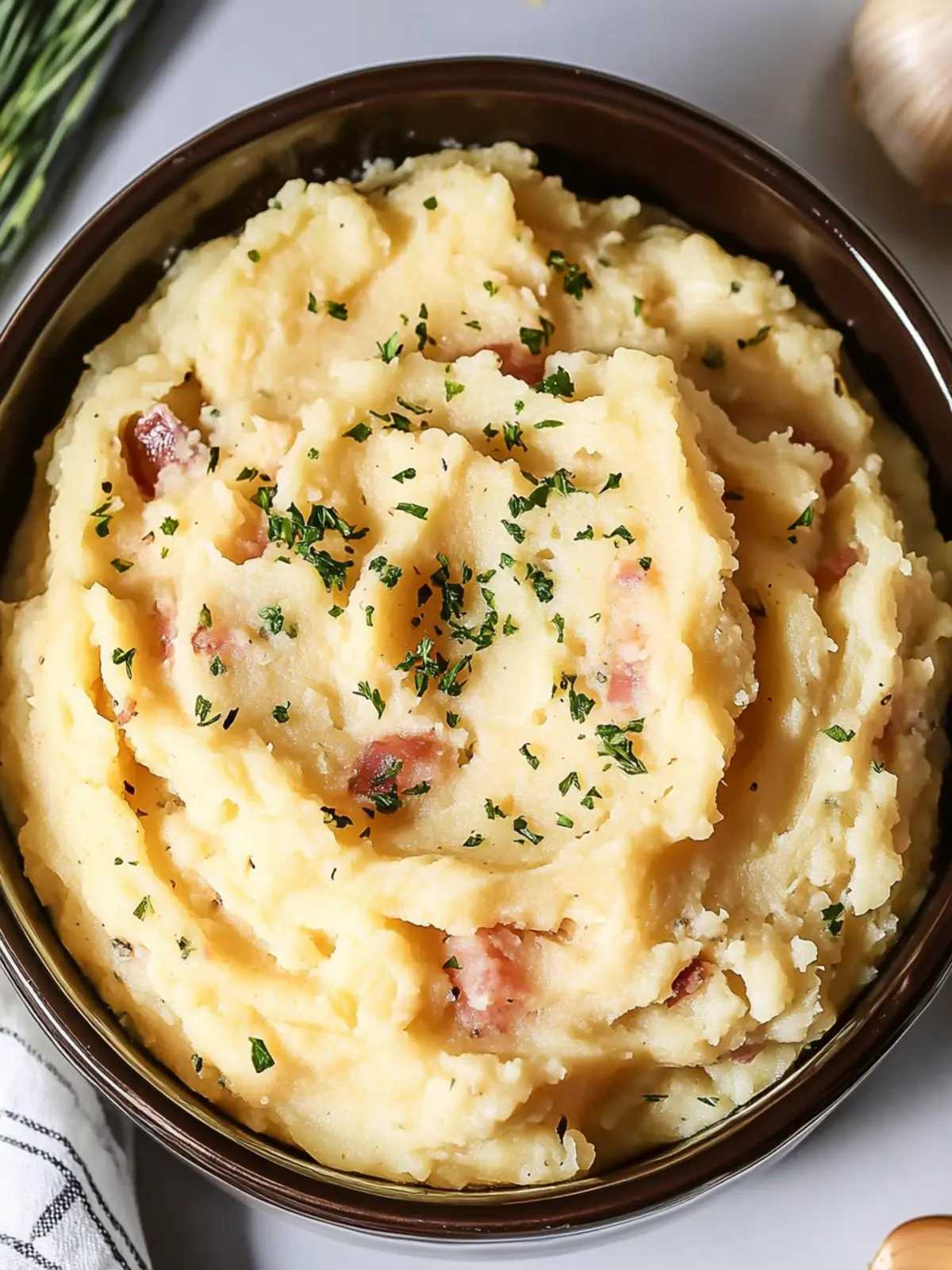 Crockpot Garlic Mashed Potatoes: Effortless Flavorful Comfort 2 Crockpot Garlic Mashed Potatoes