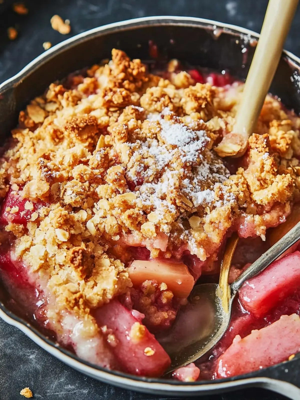 Sweet and Tangy Rhubarb Crisp to Satisfy Your Cravings 3 Rhubarb Crisp