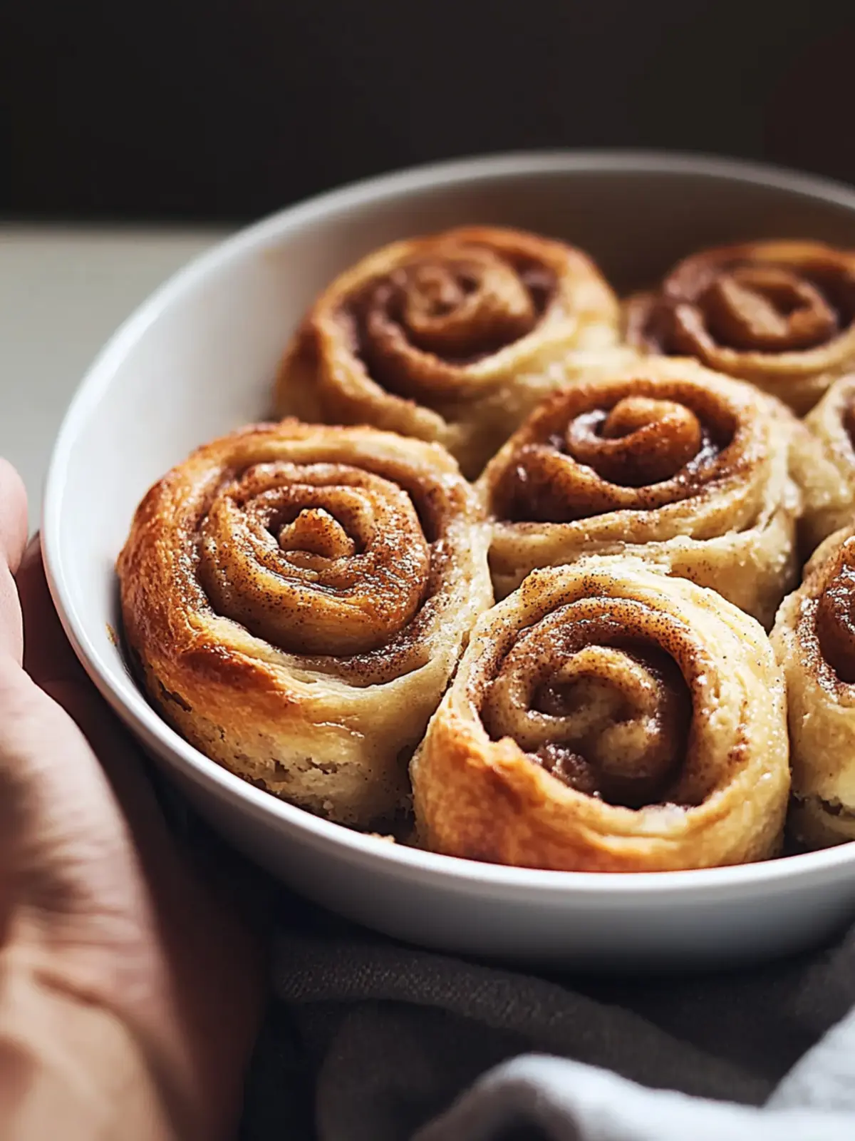 Soft Banana Bread Cinnamon Rolls with Creamy Glaze Delight 4 Banana Bread Cinnamon Rolls