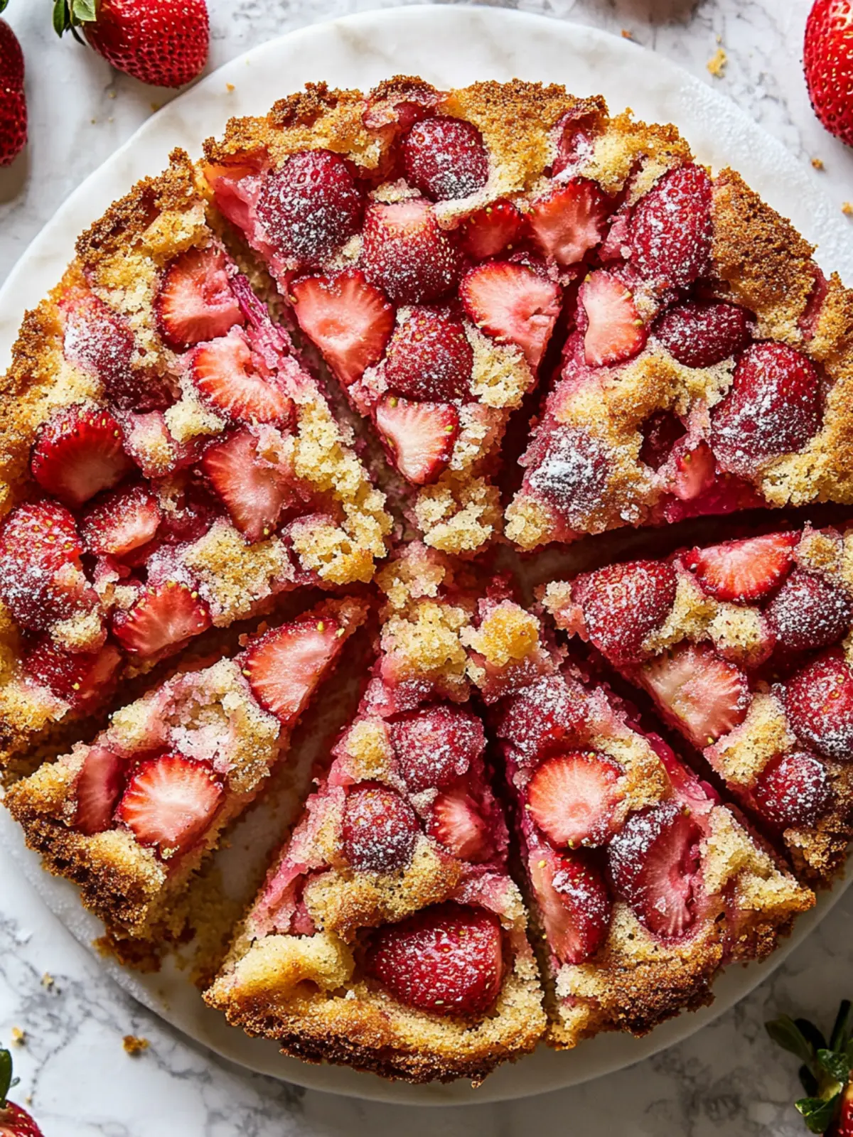 Irresistible Strawberry-Rhubarb Breakfast Cake to Brighten Mornings 3 Strawberry-Rhubarb Breakfast Cake