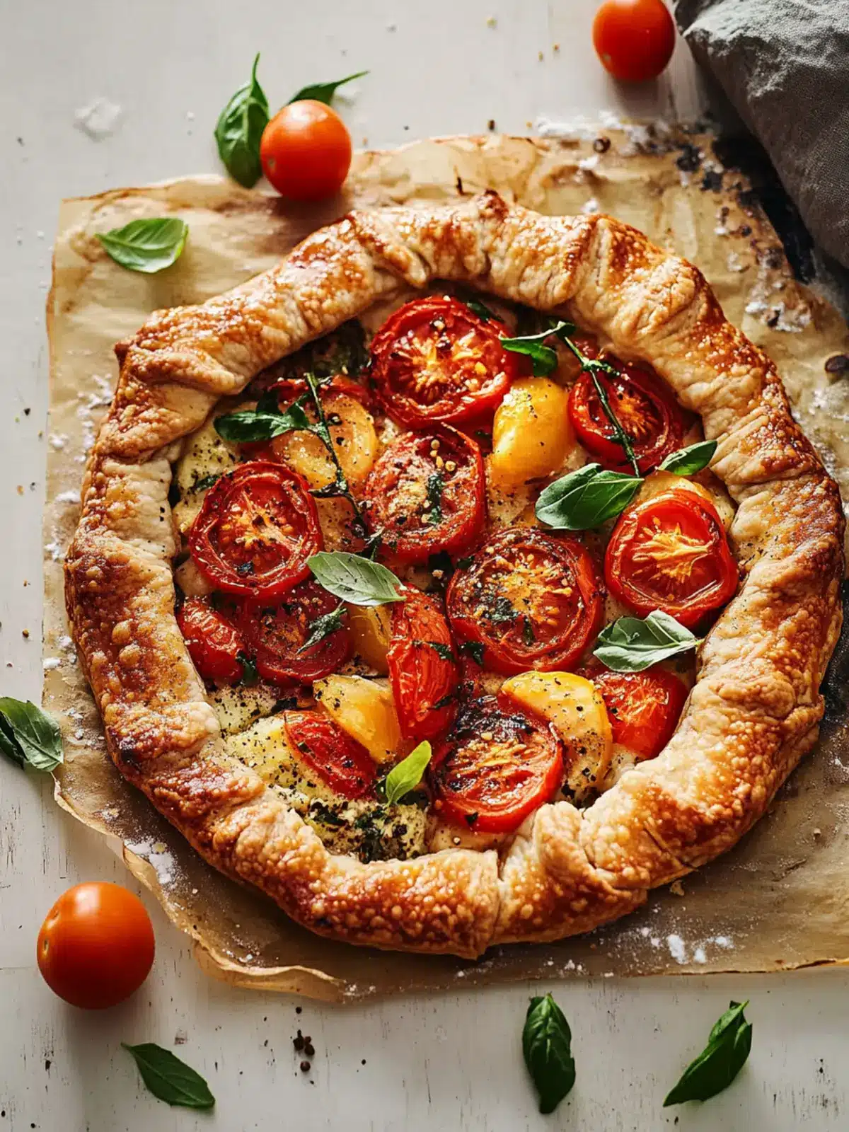 Delicious Tomato Galette: A Summer Flavor Adventure 5 Tomato Galette