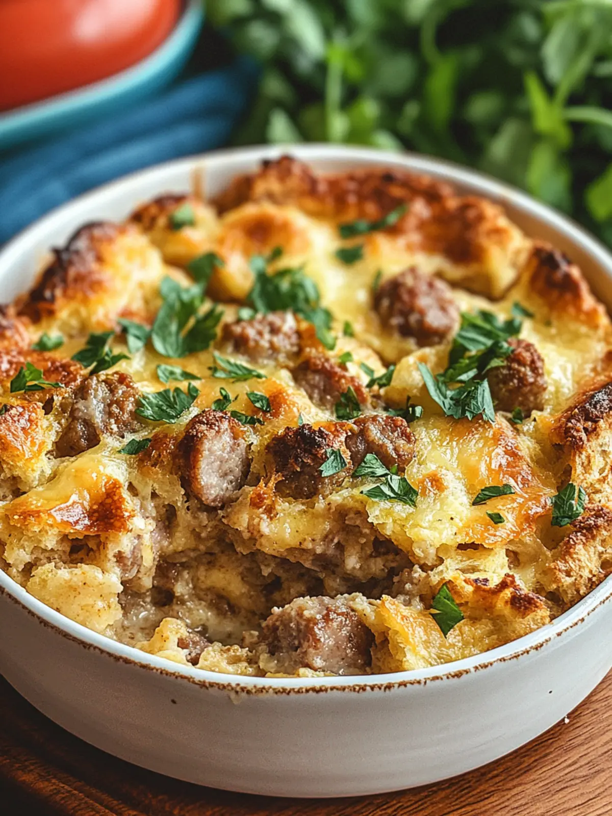 Sausage Breakfast Strata: Your Perfect Make-Ahead Brunch Delight 3 Sausage Breakfast Strata
