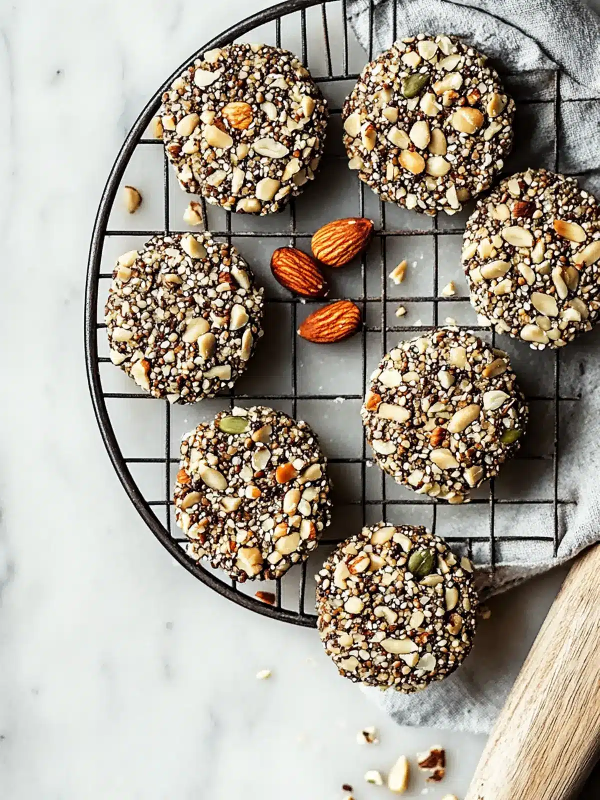 Deliciously Crunchy Nut & Seed Rounds for Guilt-Free Snacking 4 Crunchy Nut & Seed Rounds