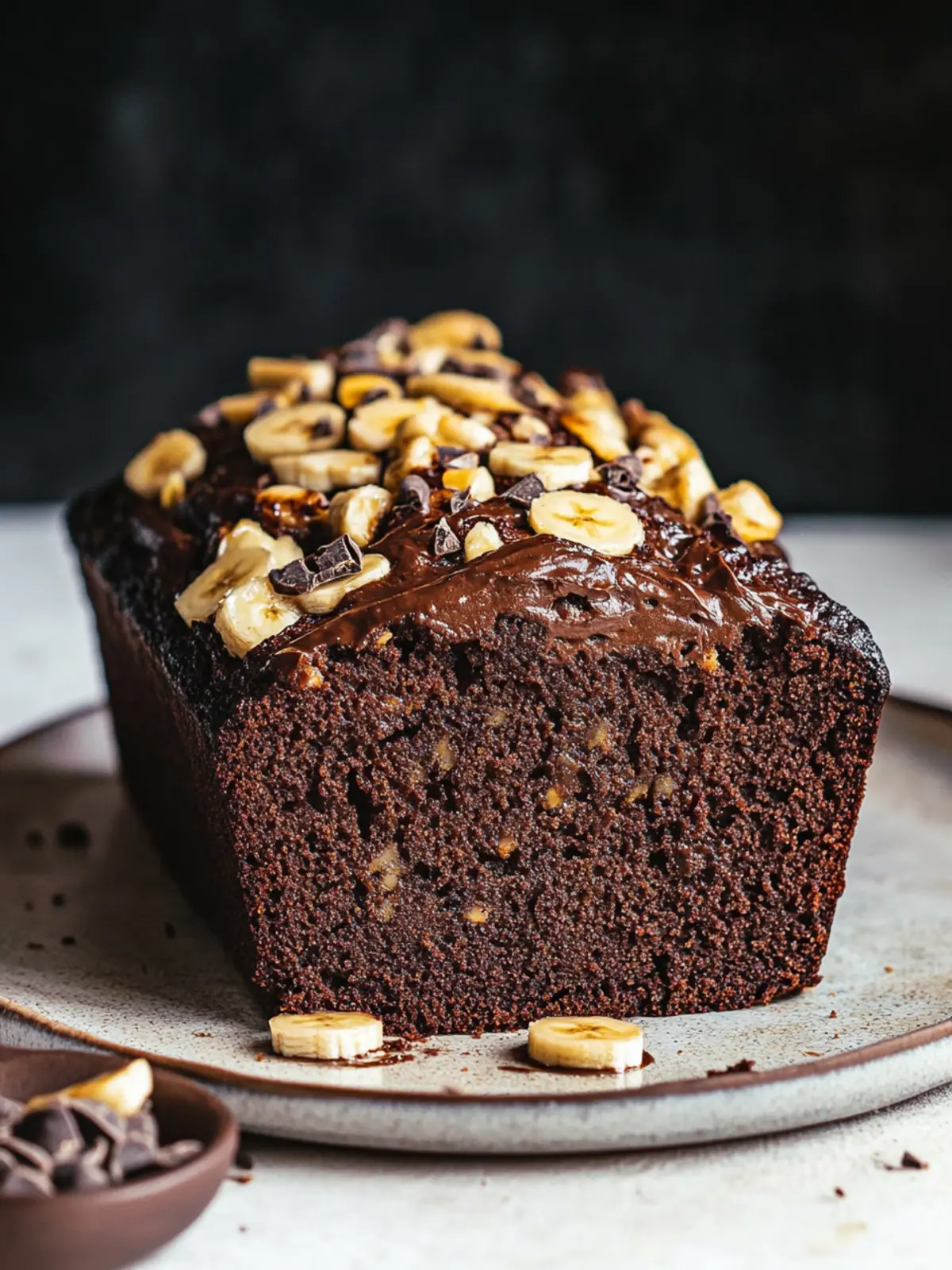Irresistible Vegan Chocolate Banana Bread That's Guilt-Free 3 Vegan chocolate banana bread