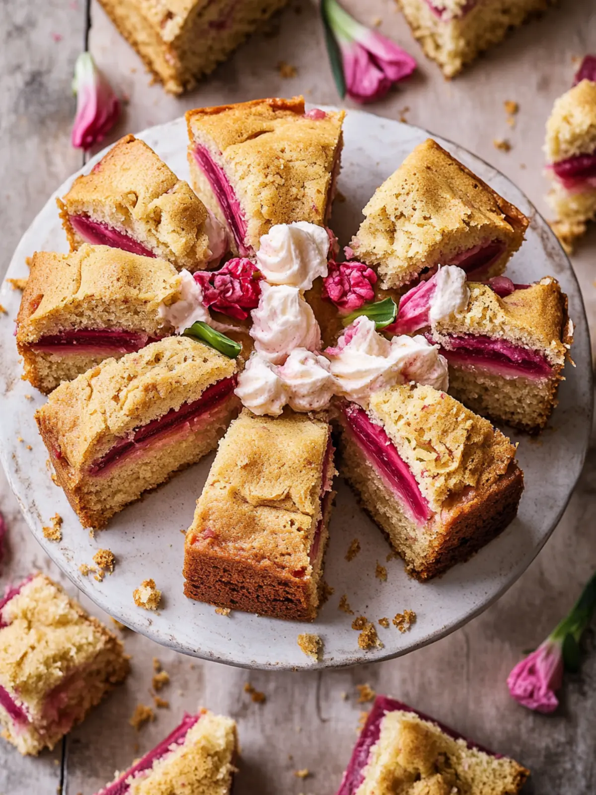 Deliciously Easy Rhubarb Cake for Spring Celebrations 5 Rhubarb Cake
