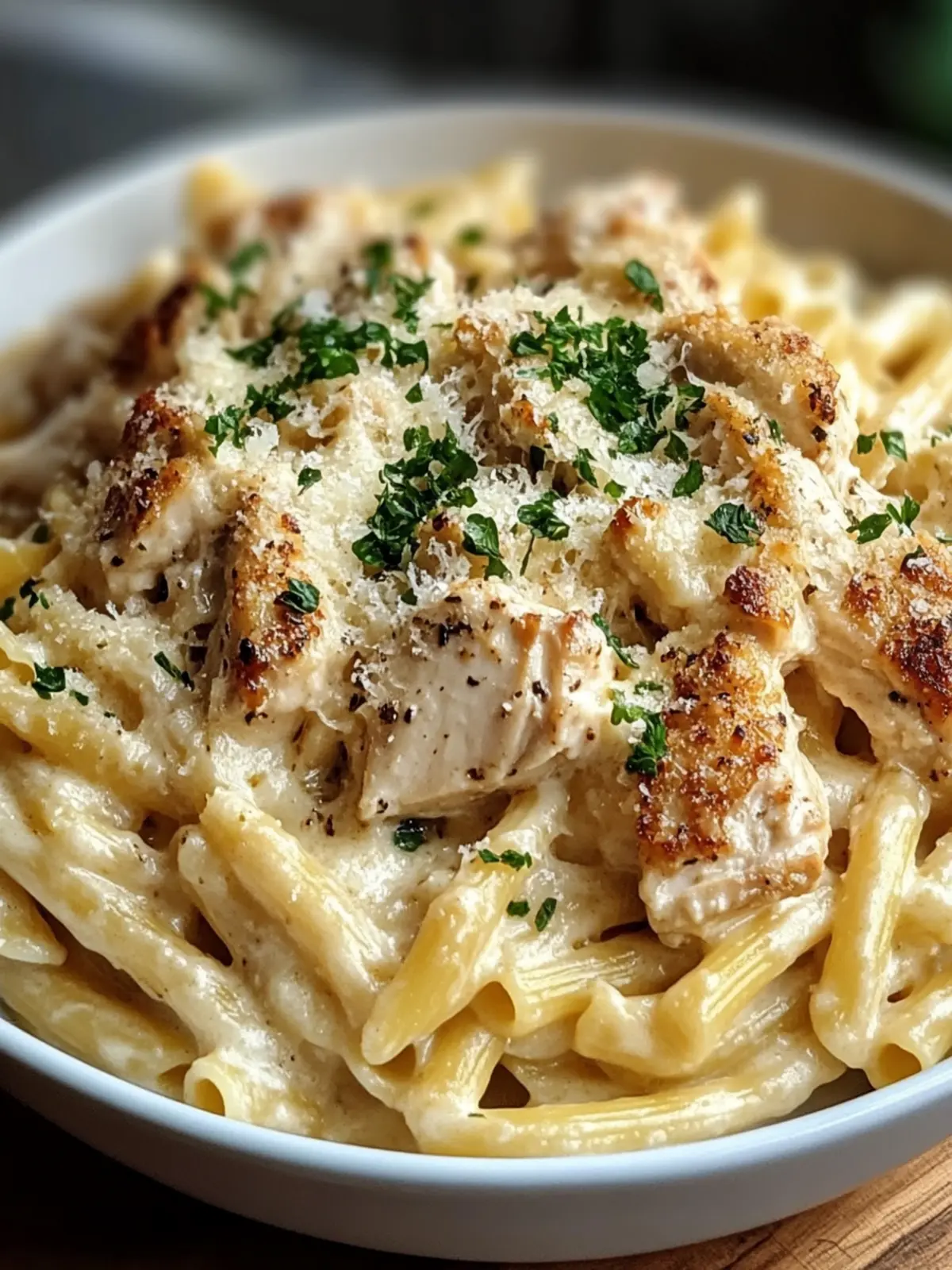 Ultimate Crockpot Garlic Parmesan Chicken Pasta Recipe Bliss 4 Crockpot Garlic Parmesan Chicken Pasta Recipe