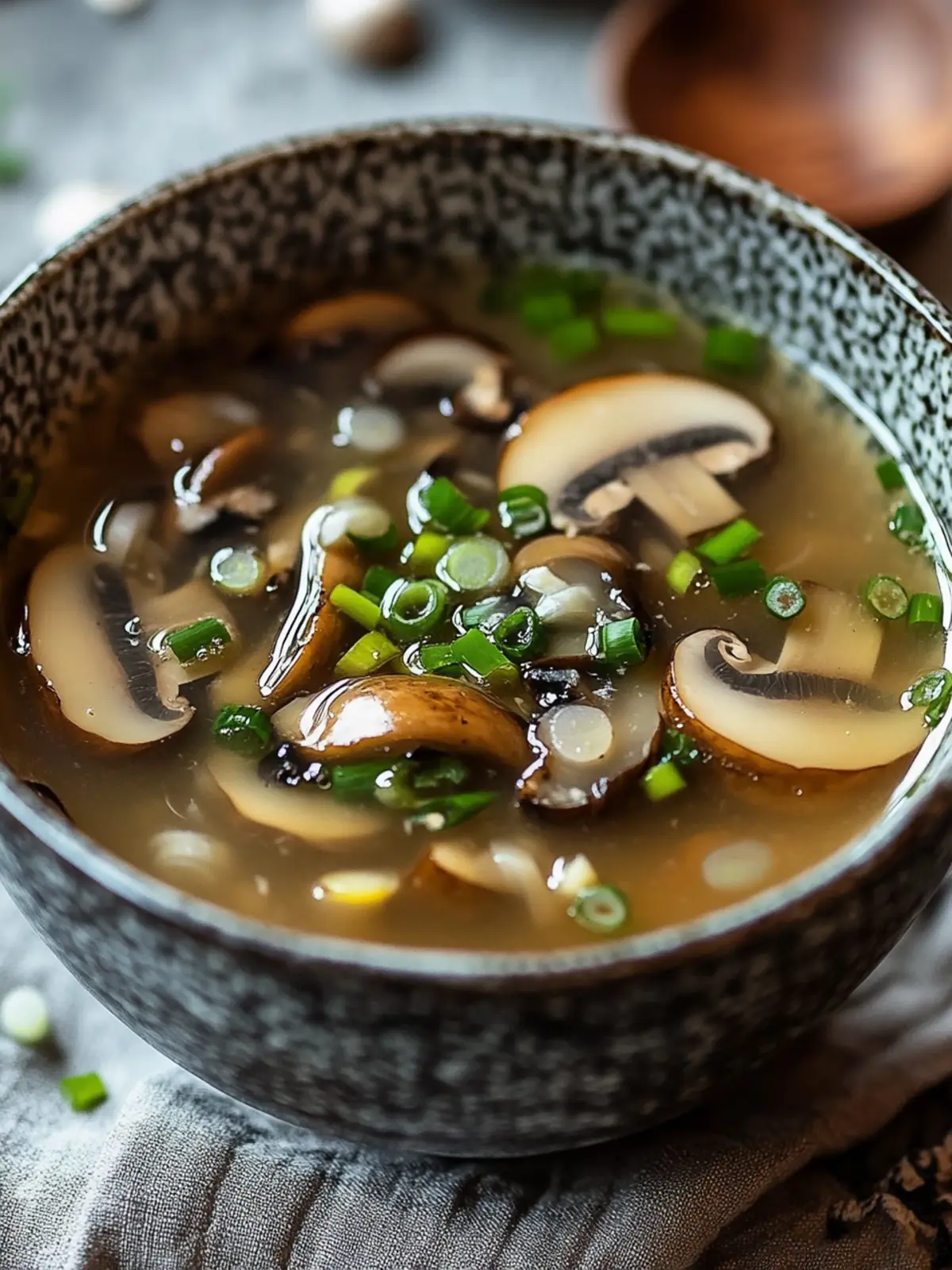 Cozy Up with Delicious Japanese Clear Mushroom Soup Today 3 Japanese Clear Mushroom Soup