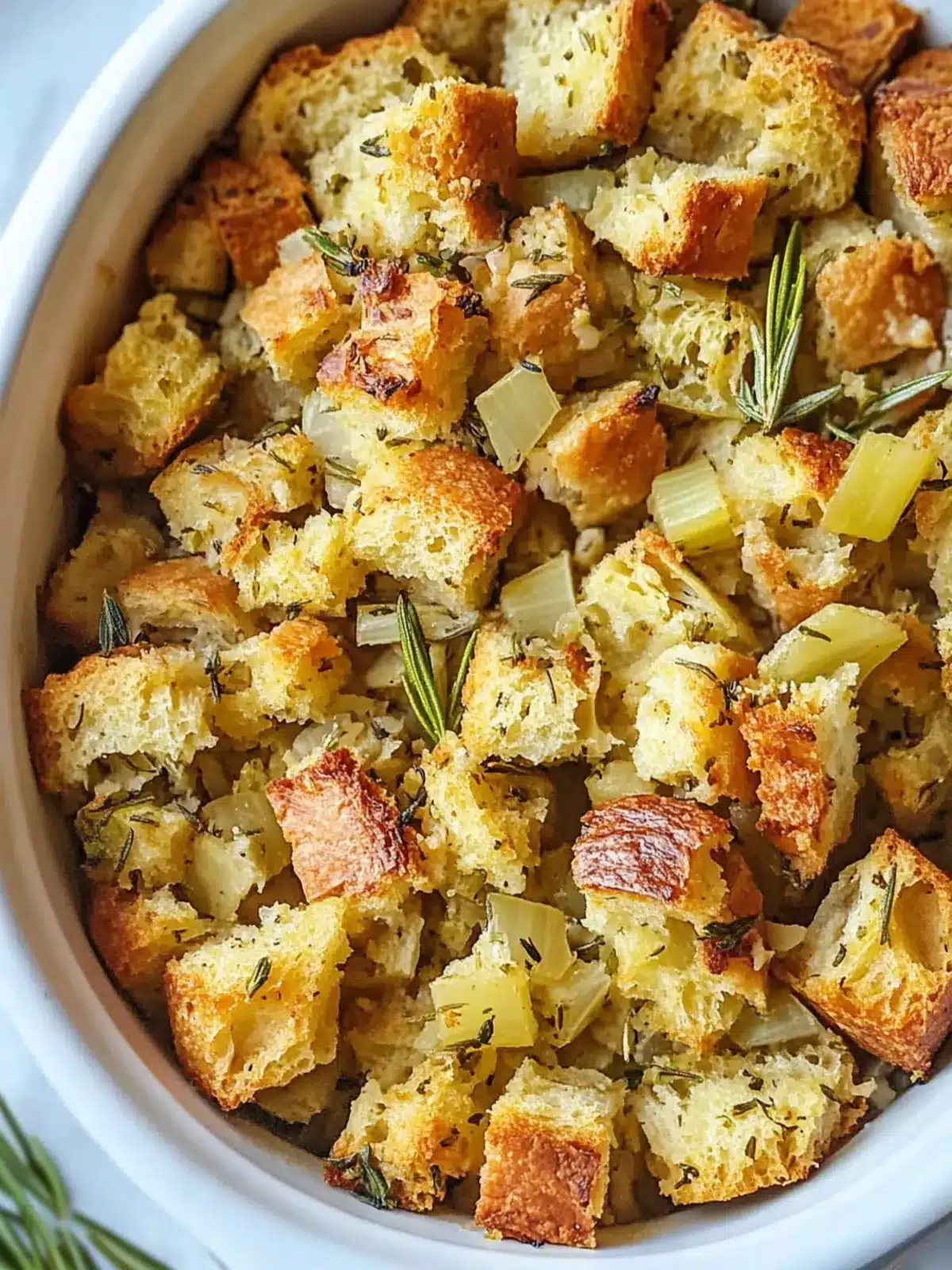 Mouthwatering Crock-Pot Stuffing for Effortless Thanksgiving Magic 4 Crock-Pot Stuffing
