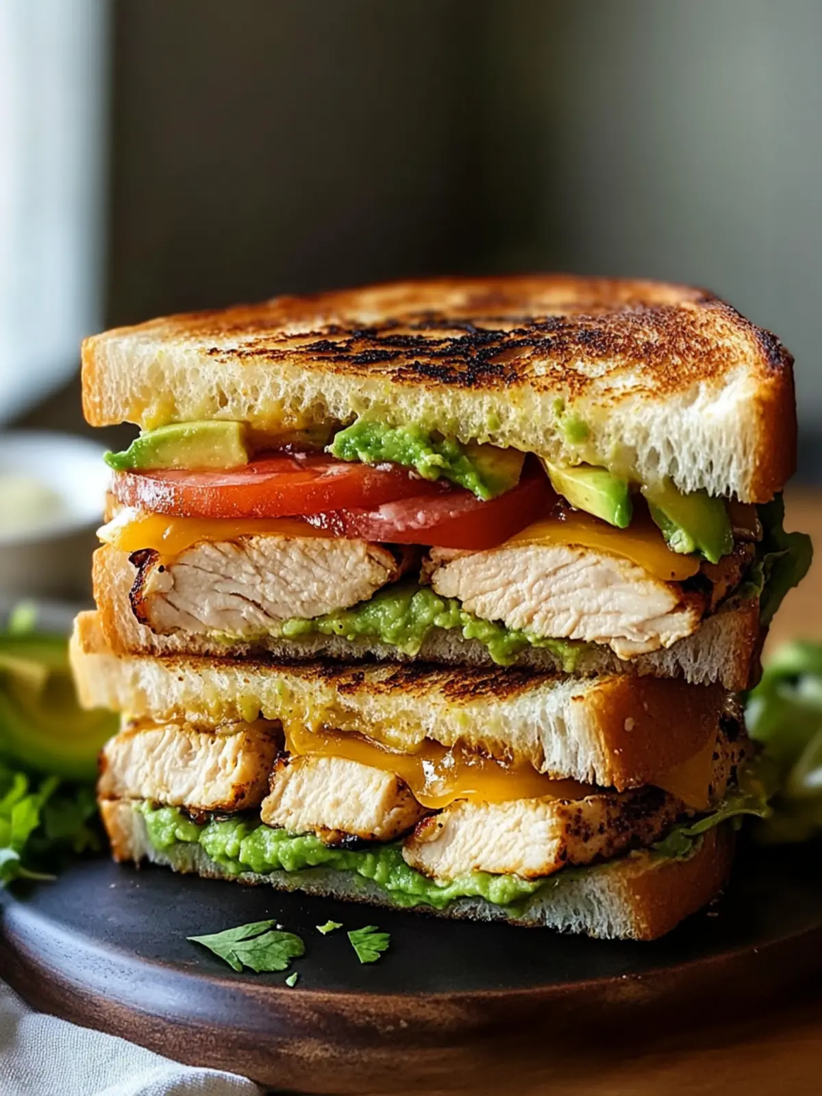 Chicken Avocado Melt Sandwich for Cheesy Comfort Bliss 3 Chicken Avocado Melt Sandwich