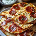 Beef Pepperoni Pizza Quesadillas: Your Ultimate Game Night Snack 10 Beef Pepperoni Pizza Quesadillas