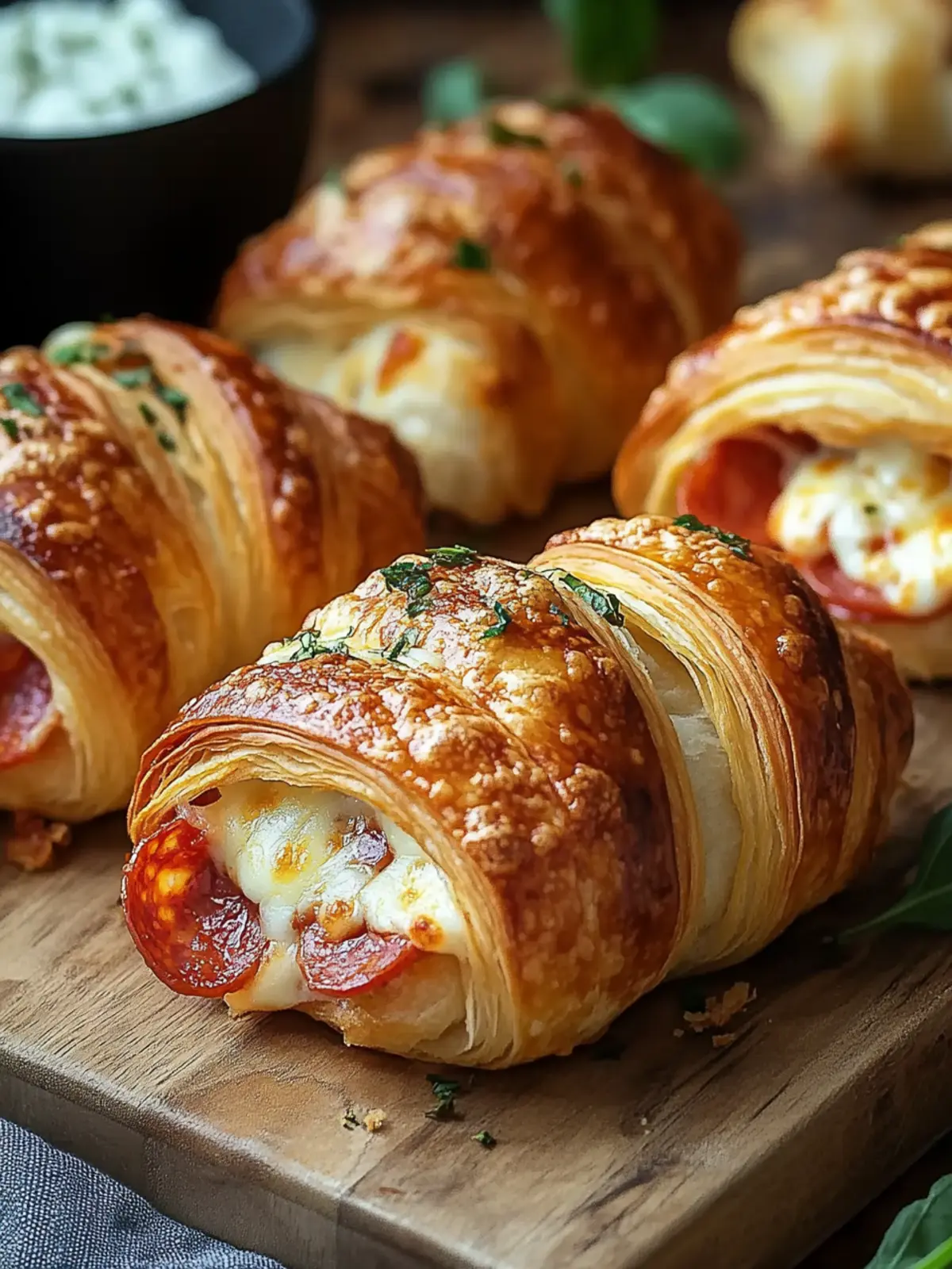 Mozzarella Pepperoni Croissant Rolls You'll Crave Every Time 2 Mozzarella Pepperoni Croissant Rolls You’ll Crave Every Time