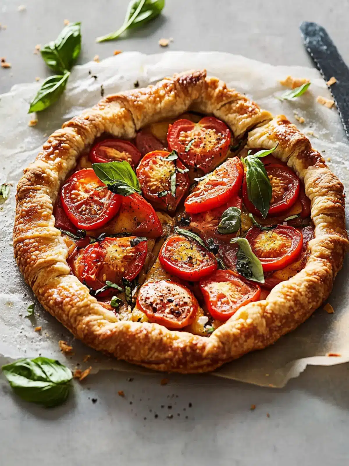Delicious Tomato Galette: A Summer Flavor Adventure 2 Tomato Galette