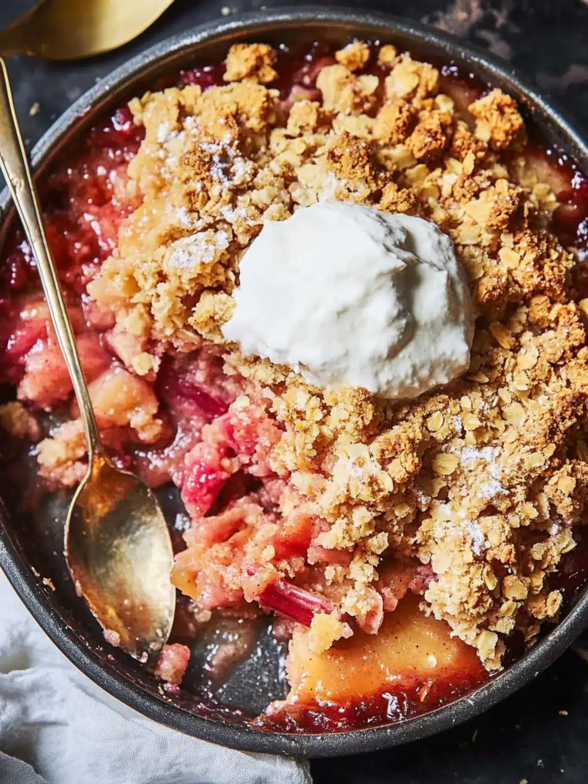 Sweet and Tangy Rhubarb Crisp to Satisfy Your Cravings 5 Rhubarb Crisp