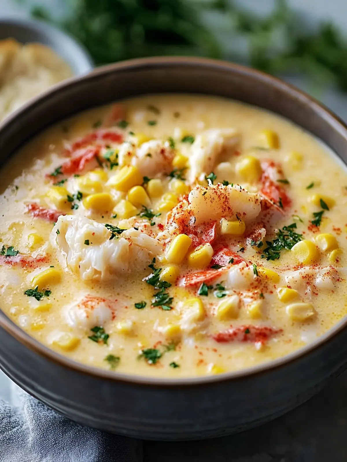 Bobby Flay's Crab Corn Chowder: A Creamy Comfort Classic 2 Crab Corn Chowder