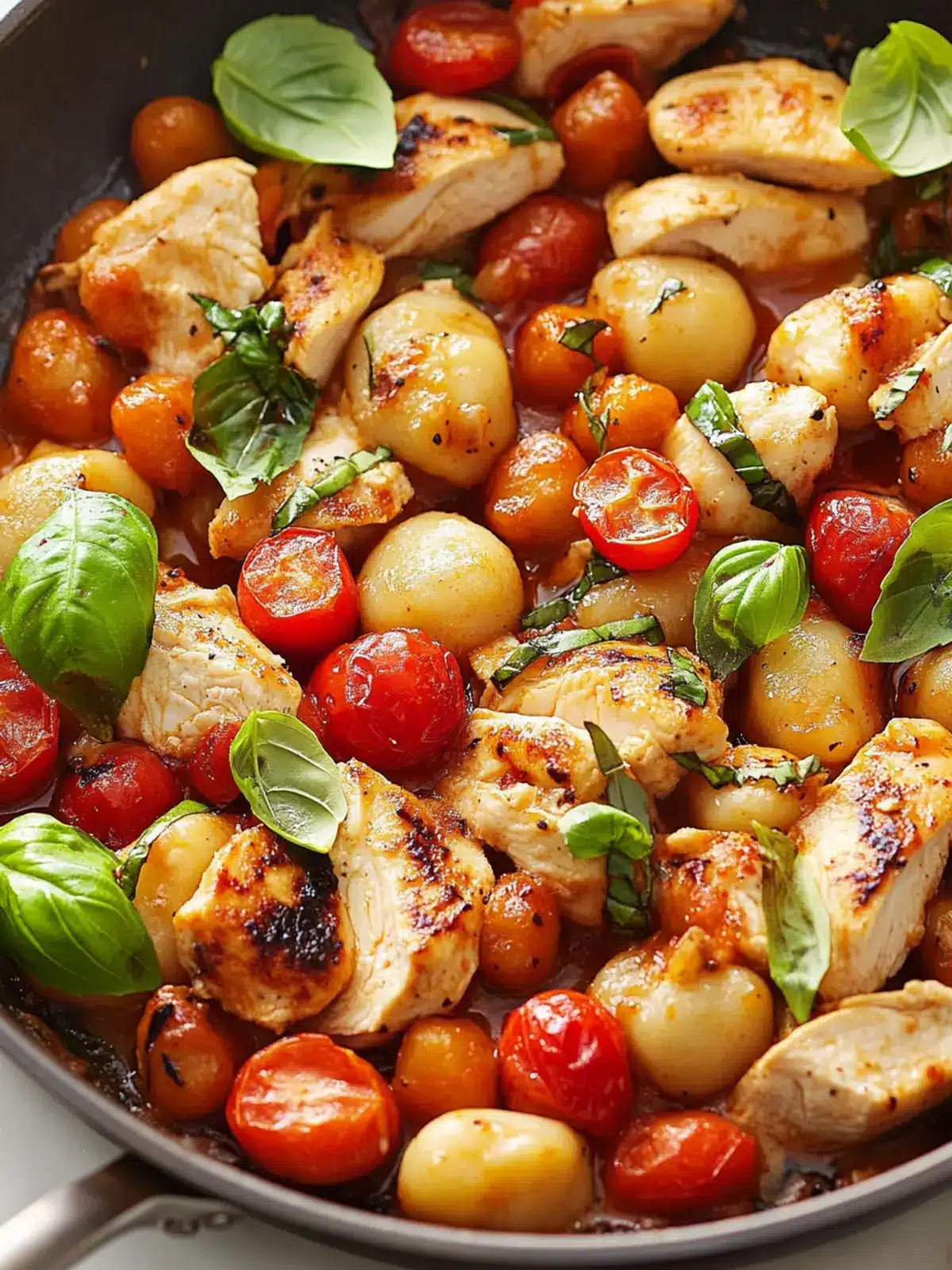 Caprese Chicken Gnocchi Skillet: Your New Quick Dinner Crush 5 Caprese Chicken Gnocchi Skillet