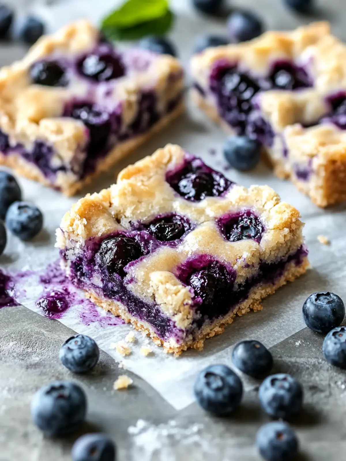 Blueberry Soft Baked Bars That Will Change Your Snacking Game 3 Blueberry Soft Baked Bars