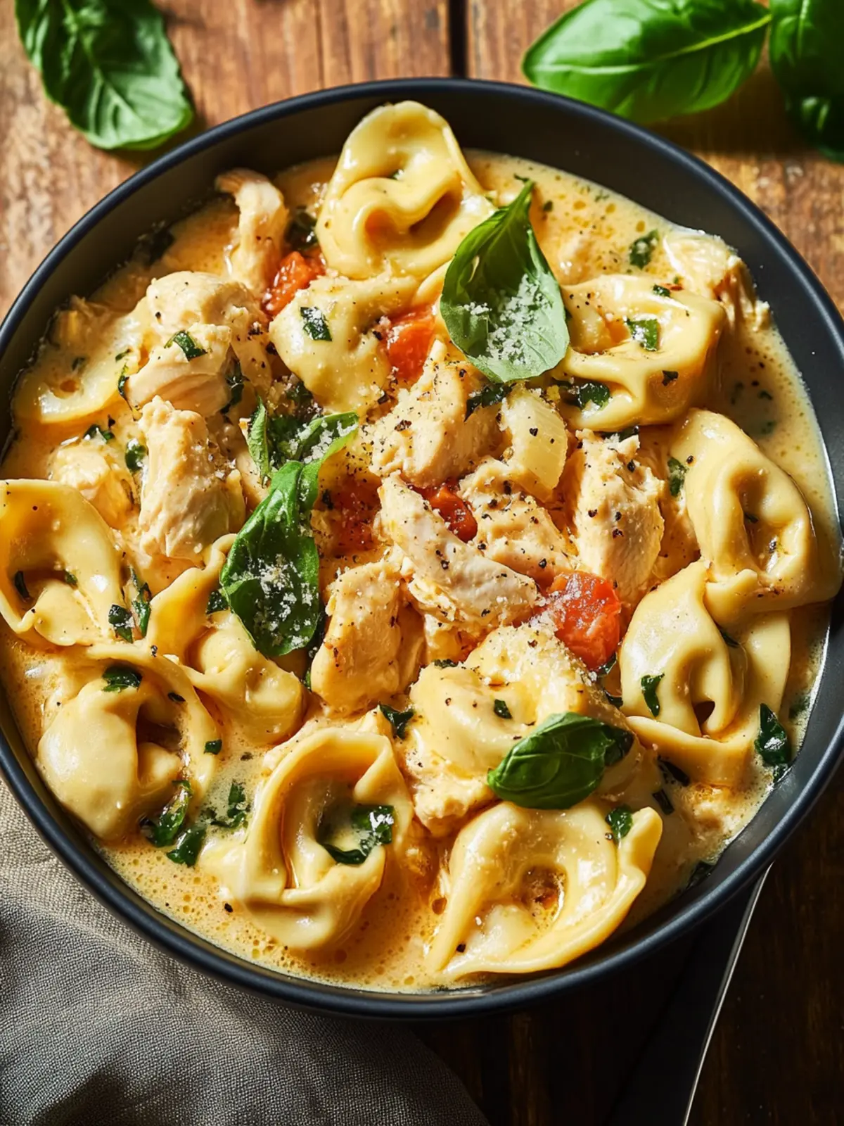 Creamy Crockpot Chicken Tortellini for Effortless Family Dinners 3 Crockpot Chicken Tortellini