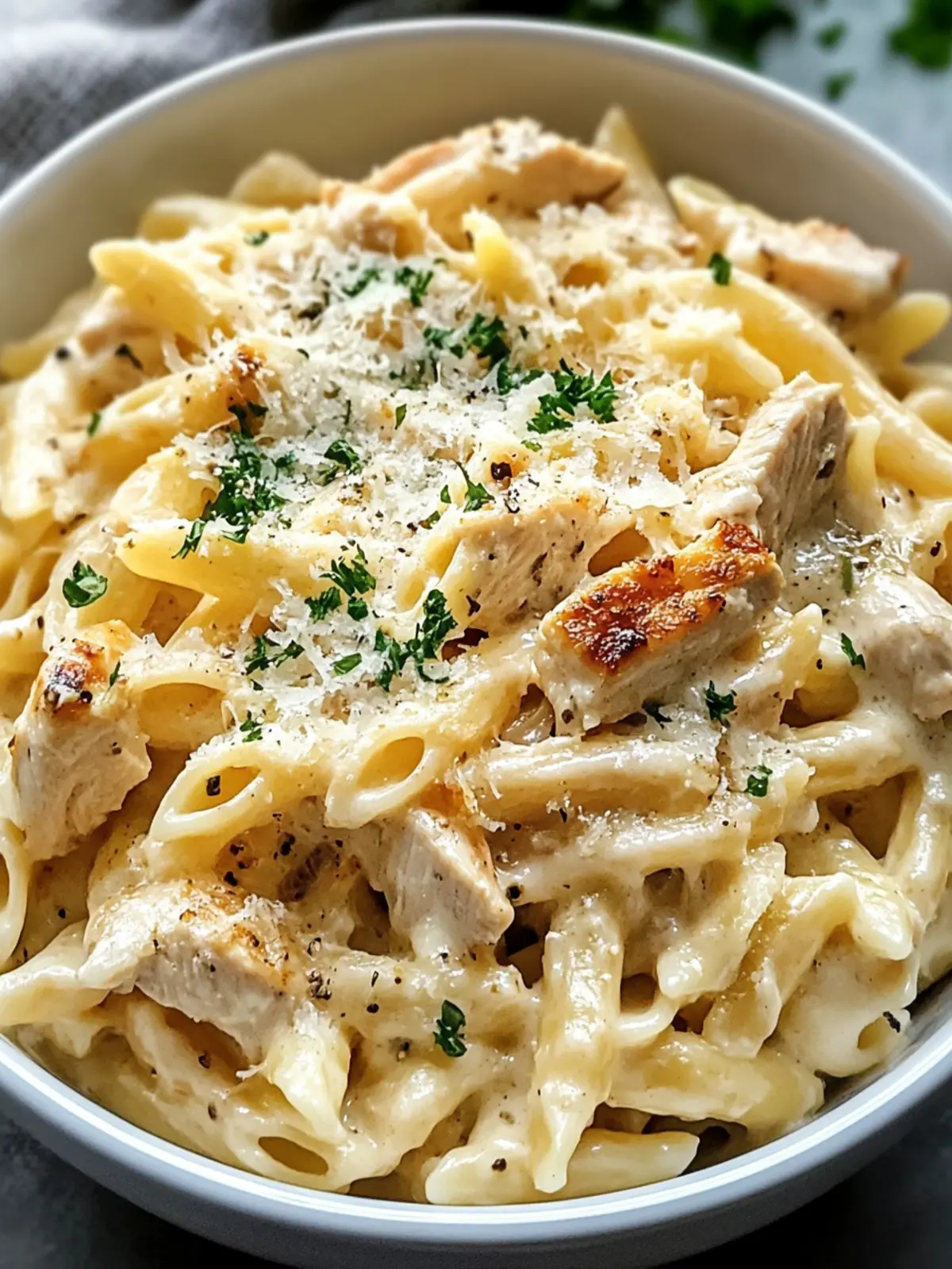 Ultimate Crockpot Garlic Parmesan Chicken Pasta Recipe Bliss 2 Crockpot Garlic Parmesan Chicken Pasta Recipe