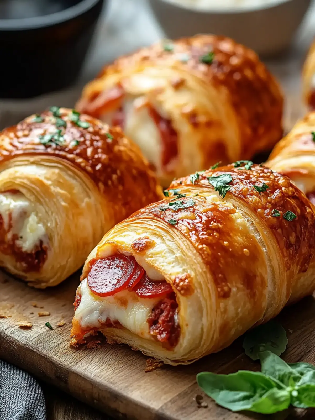 Mozzarella Pepperoni Croissant Rolls You'll Crave Again and Again 2 Mozzarella Pepperoni Croissant Rolls You’ll Crave Every Time
