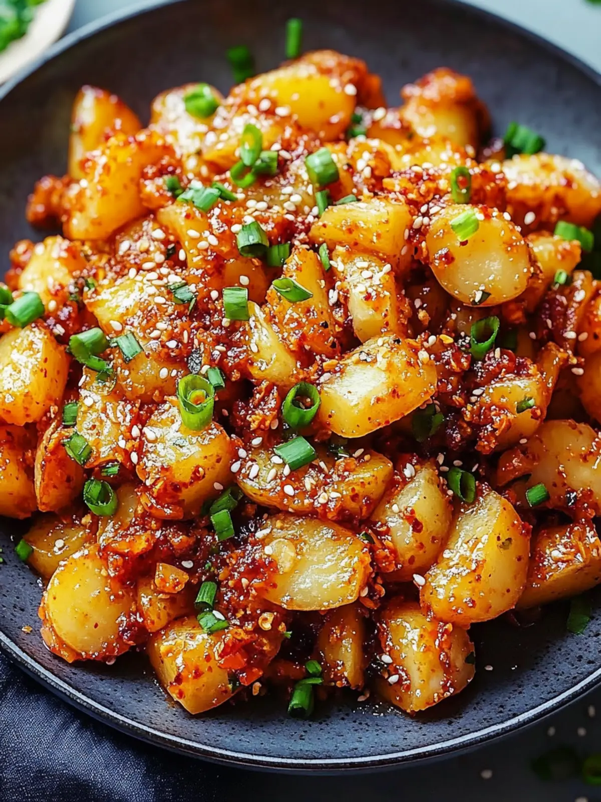 Crispy Korean Potato Dish: A Flavor-Packed Homemade Delight 2 Crispy Korean Potato Dish