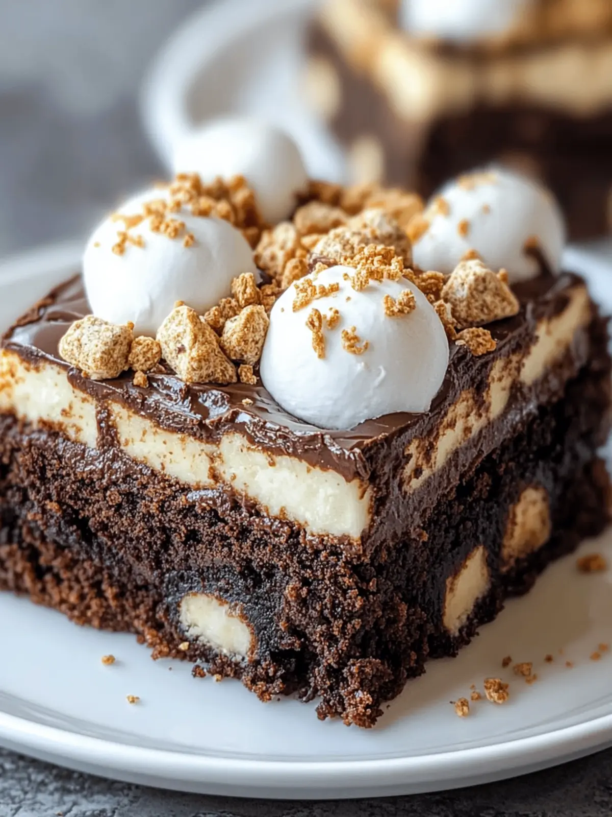 S'mores Brownies: The Ultimate Fudgy Indulgence You Need 4 S’mores Brownies