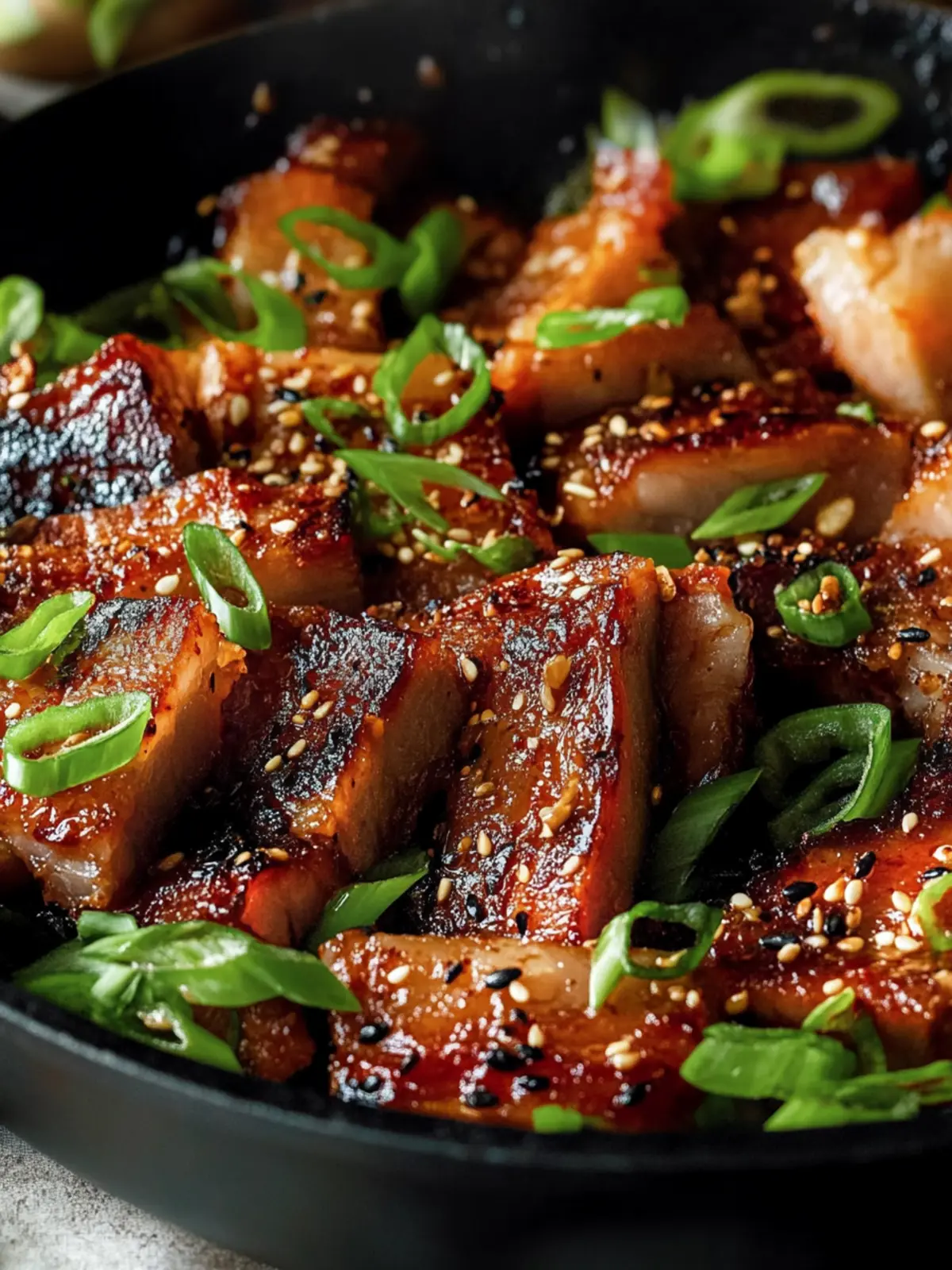 Healthy Korean Pork Belly Skillet Your New Family Favorite Dish 5 Healthy Korean Pork Belly Skillet