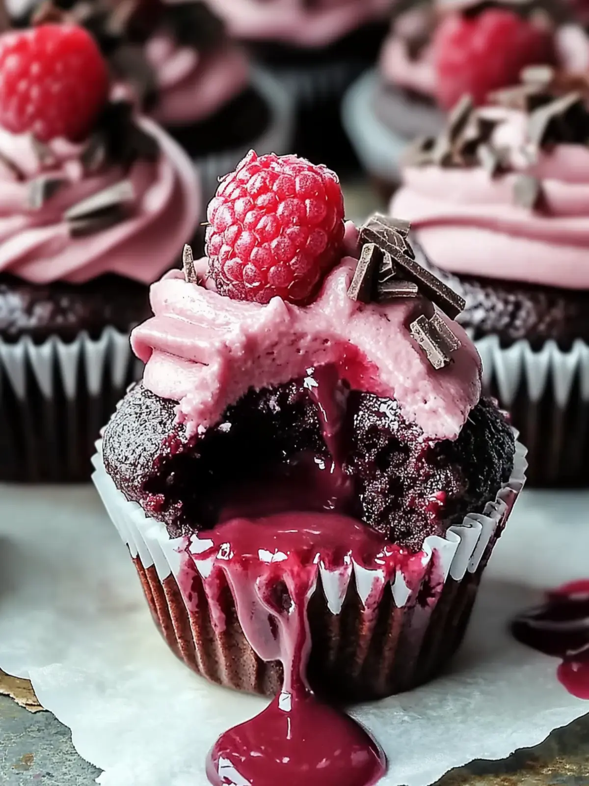 Decadent Raspberry Chocolate Lava Cupcakes You’ll Adore Tonight 4 Decadent Raspberry Chocolate Lava Cupcakes You’ll Adore