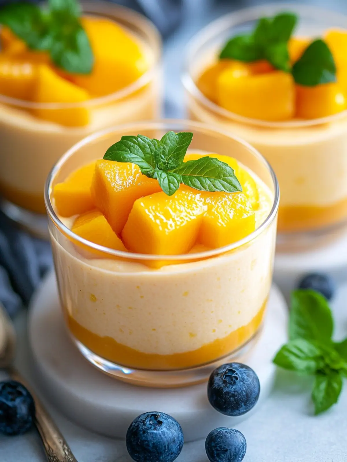 Delightful Creamy Mango Mousse (No Gelatin) You'll Love! 5 Creamy Mango Mousse (No Gelatin)