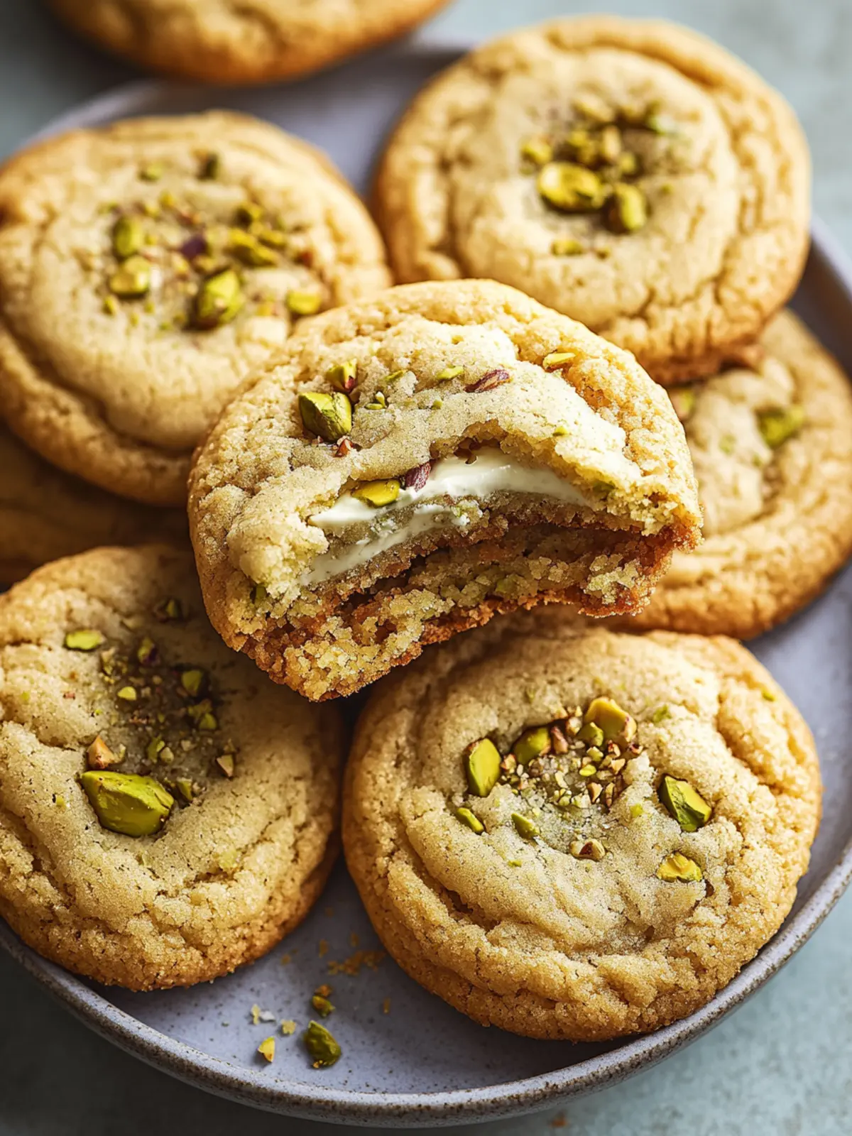 Pistachio Cream-Filled Cookies: A Creamy Dreamy Delight 4 Pistachio Cream–Filled Cookies