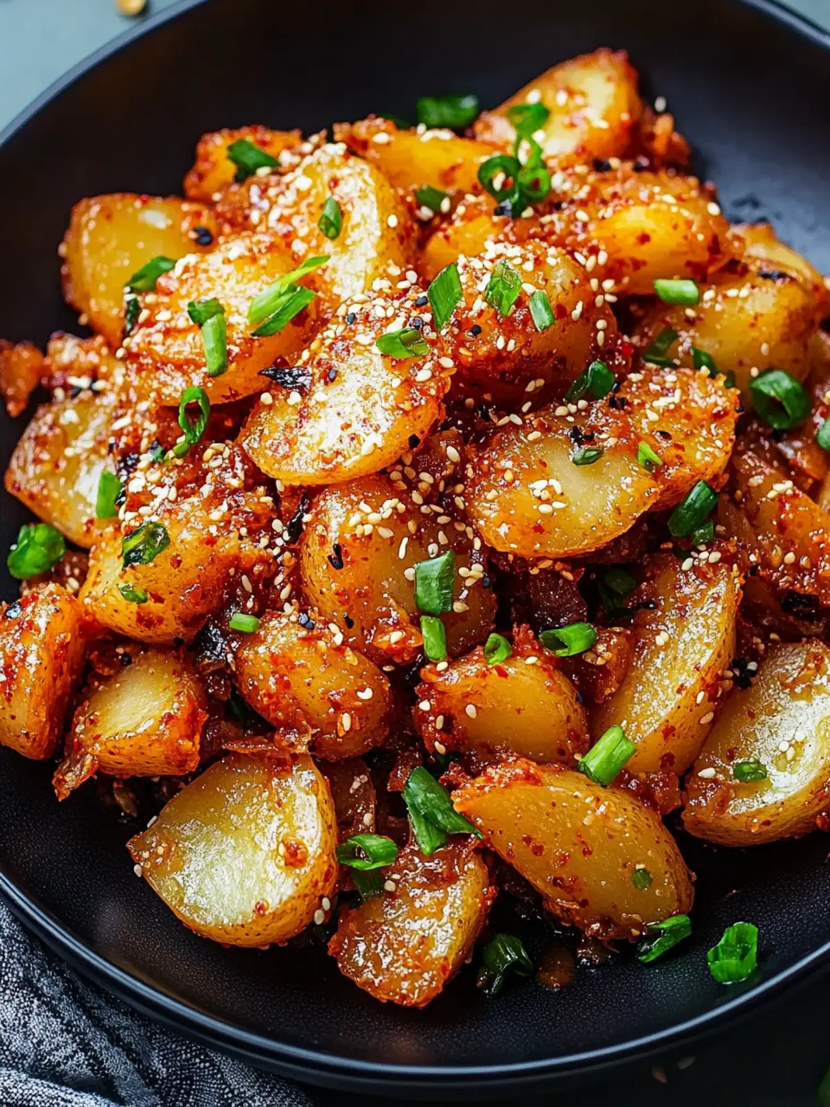 Crispy Korean Potato Dish: A Flavor-Packed Homemade Delight 5 Crispy Korean Potato Dish