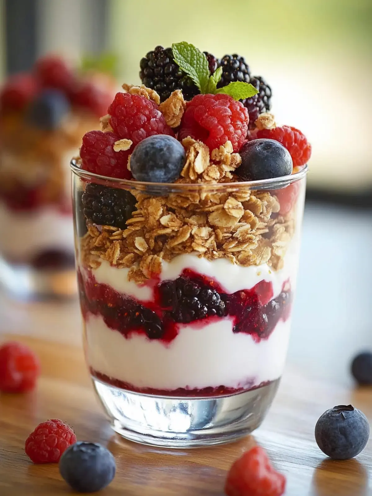 Deliciously Simple Greek Yogurt Berry Parfait for Breakfast 5 Greek Yogurt Berry Parfait