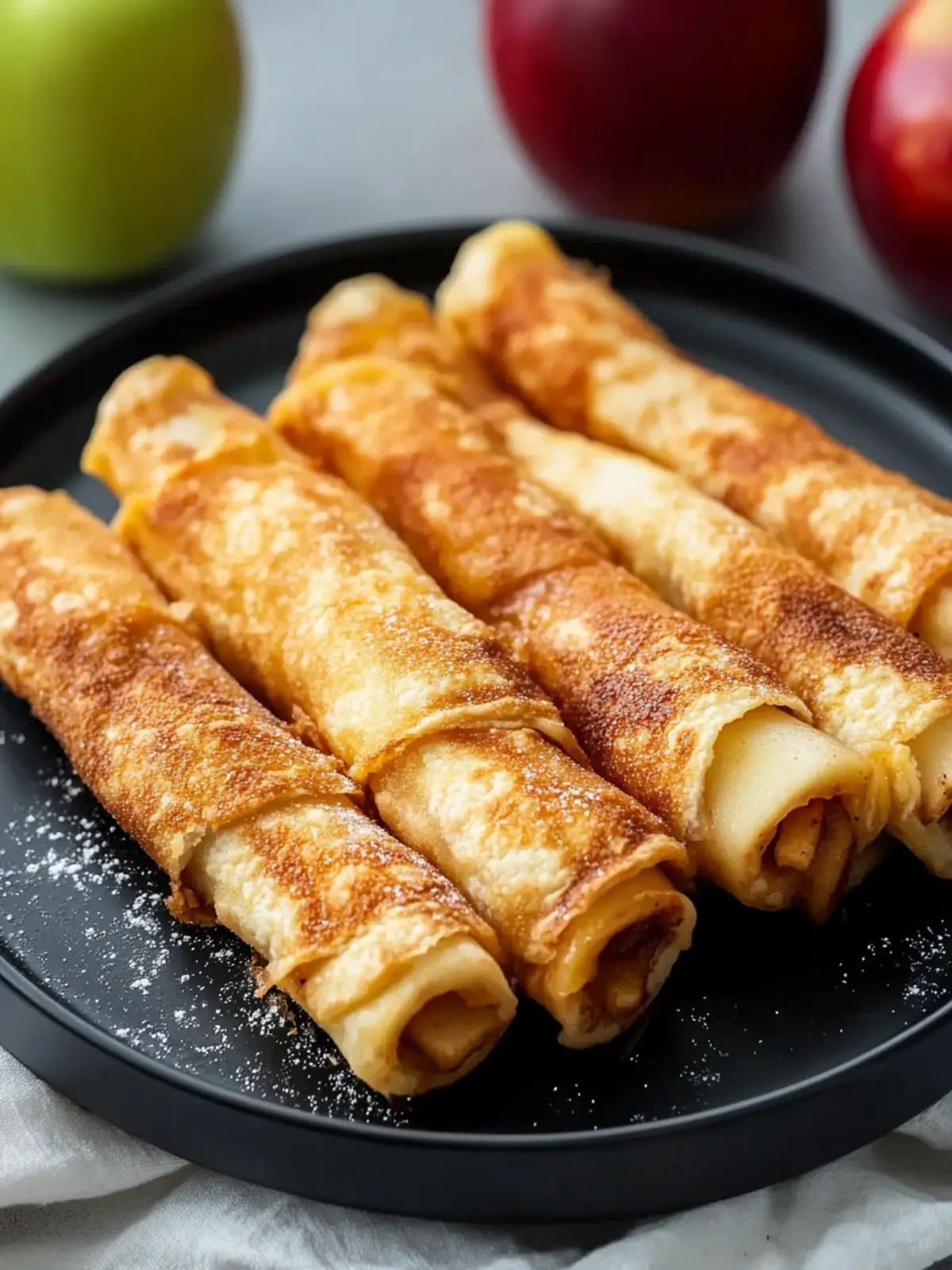 Easy Air Fryer Apple Pie Taquitos: Quick Comfort Dessert Delight 5 Easy Air Fryer Apple Pie Taquitos