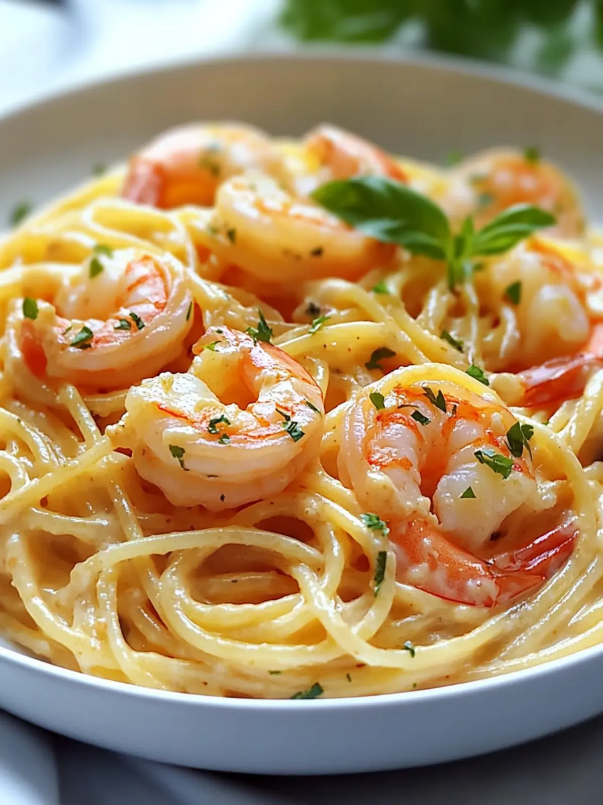 Creamy Shrimp Spaghetti: Your New Favorite Comfort Food 3 Spaghetti with Shrimp in Creamy Cheese Sauce