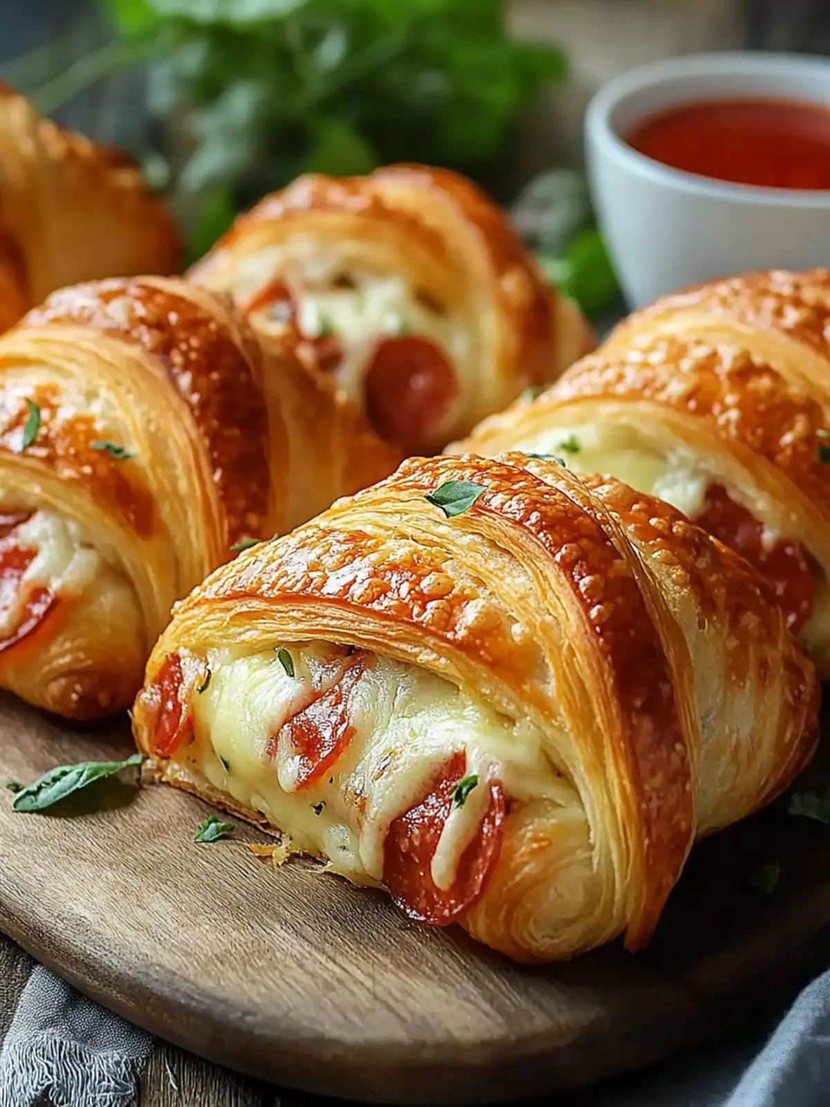 Mozzarella Pepperoni Croissant Rolls You'll Crave Again and Again 4 Mozzarella Pepperoni Croissant Rolls You’ll Crave Every Time