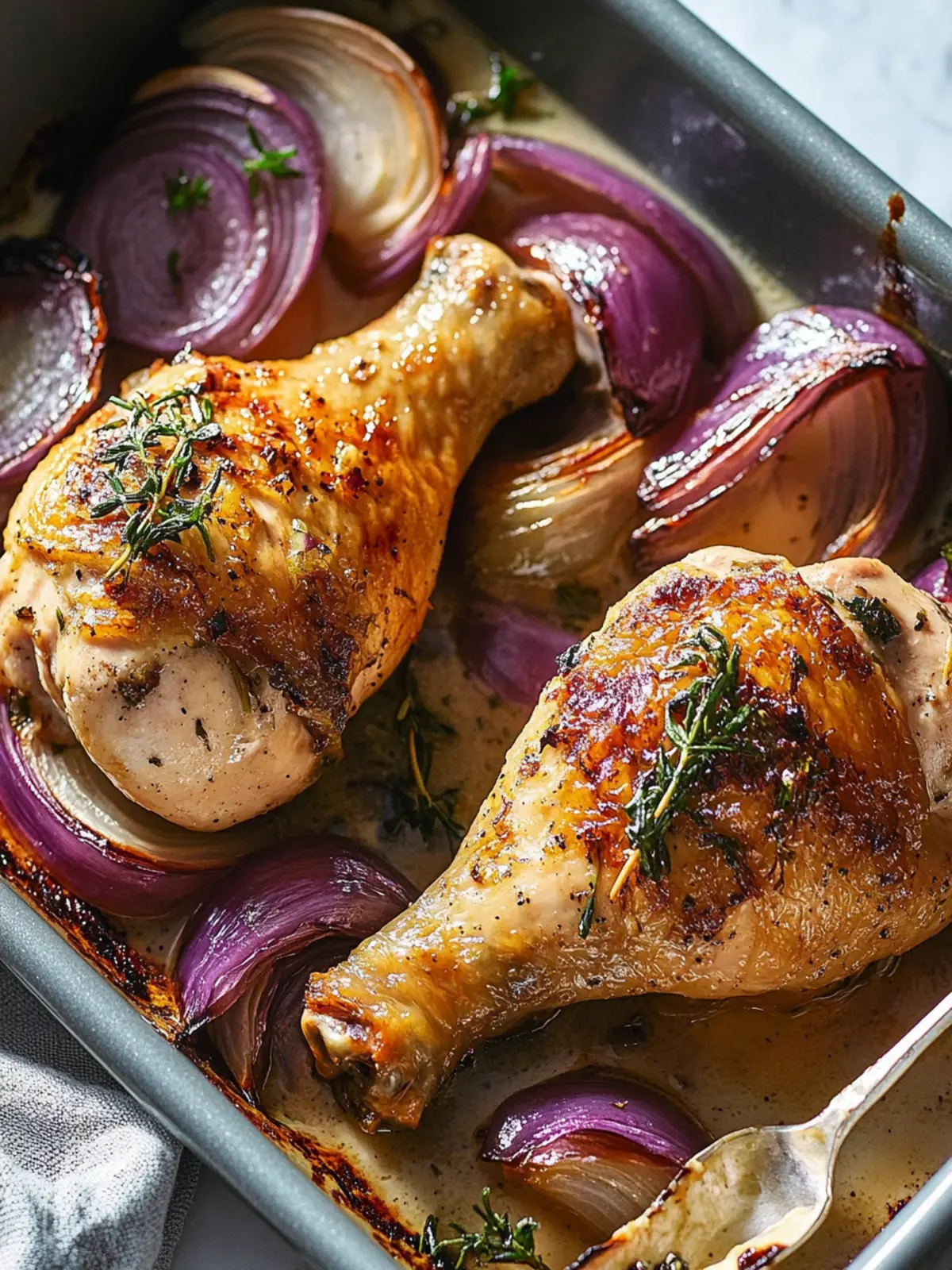 Irresistible Sheet-Pan Roasted Red Onion Chicken Delight 2 Sheet-Pan Roasted Red Onion Chicken
