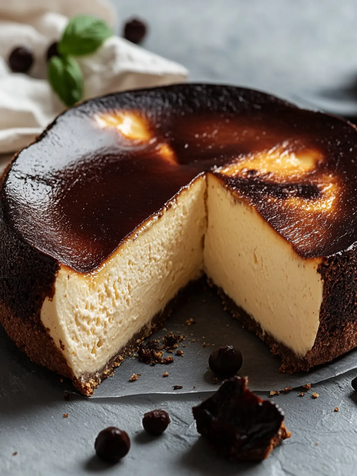 Easy Burnt Basque Cheesecake for Irresistible Indulgence 4 Burnt Basque Cheesecake