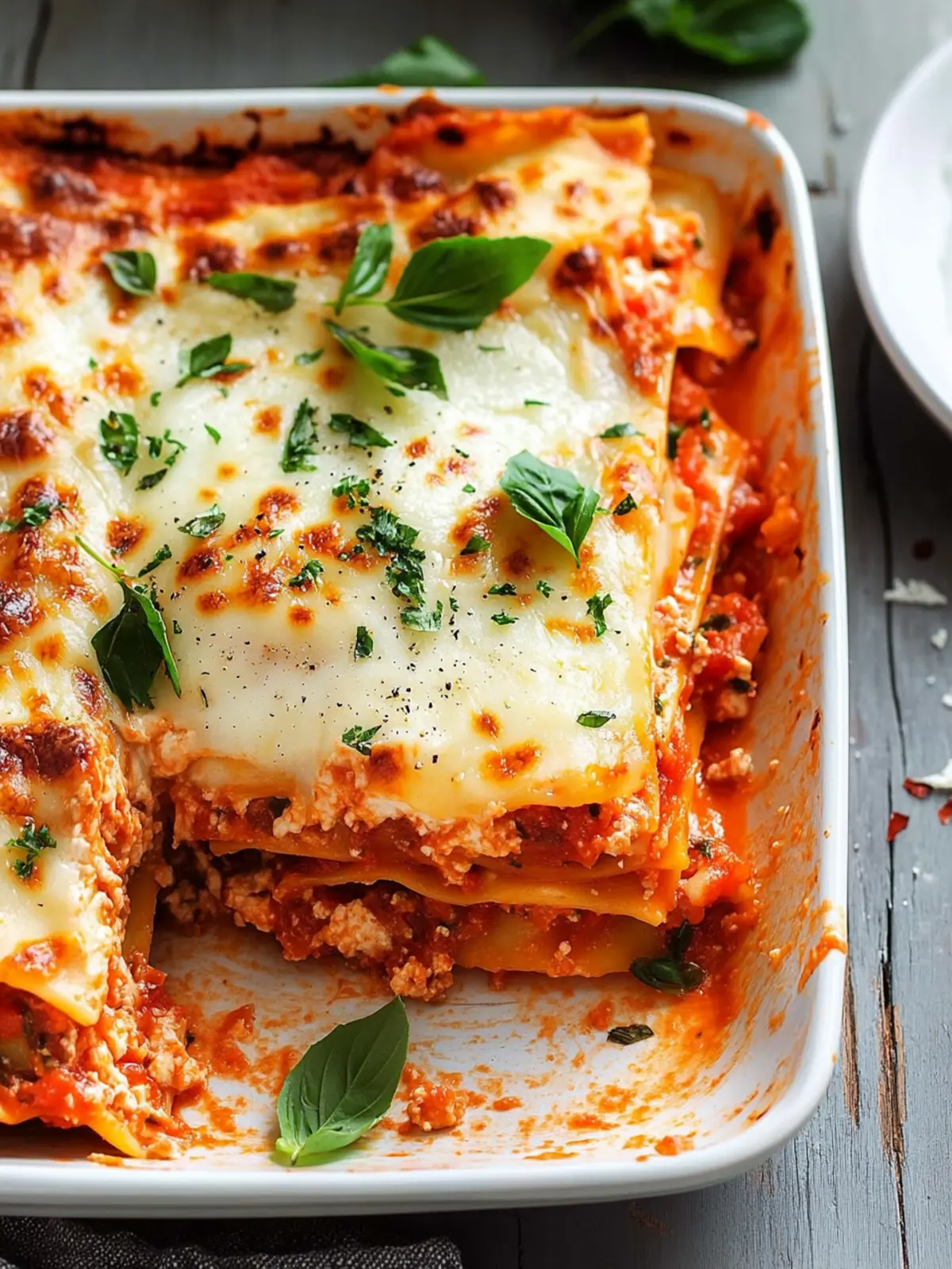 Savory Vegetarian Lasagna with No-Boil Noodles Made Easy 2 Vegetarian Lasagna