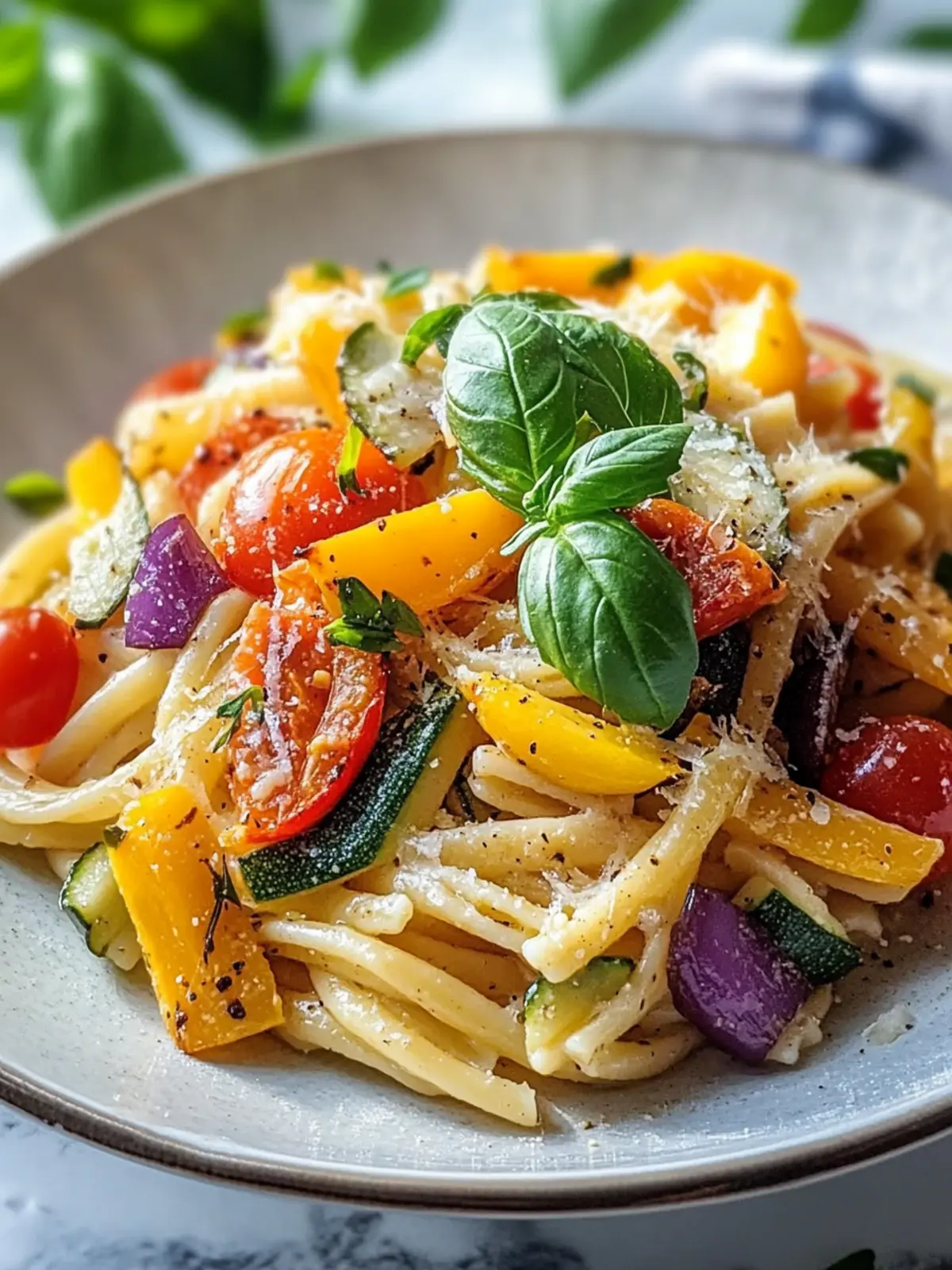 Vibrant Roasted Vegetable Pasta for a Healthy Night In 5 Roasted Vegetable Pasta