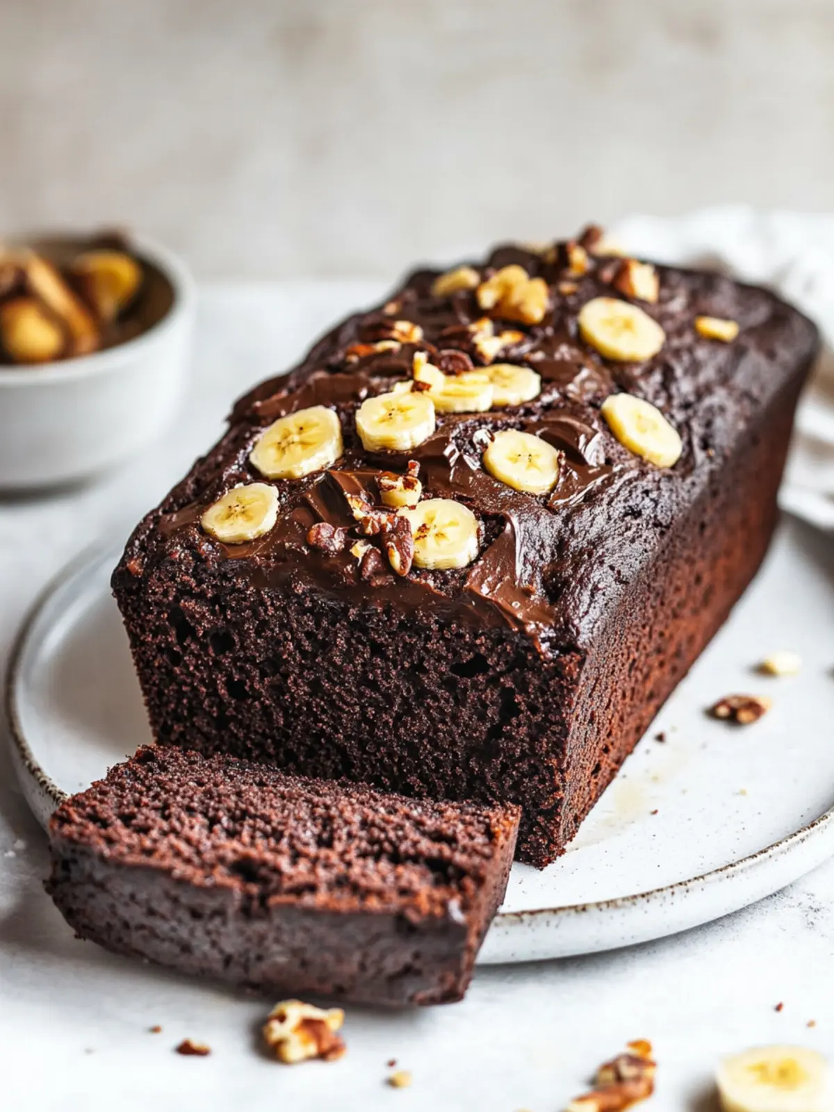 Irresistible Vegan Chocolate Banana Bread That's Guilt-Free 4 Vegan chocolate banana bread