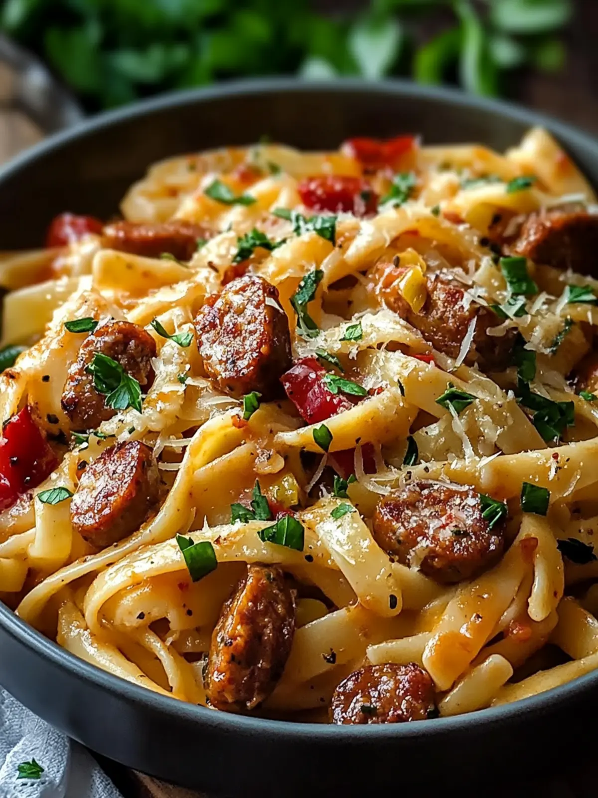 Quick & Delicious Spicy Cajun Sausage Pasta in 30 Minutes 5 Spicy Cajun Sausage Pasta
