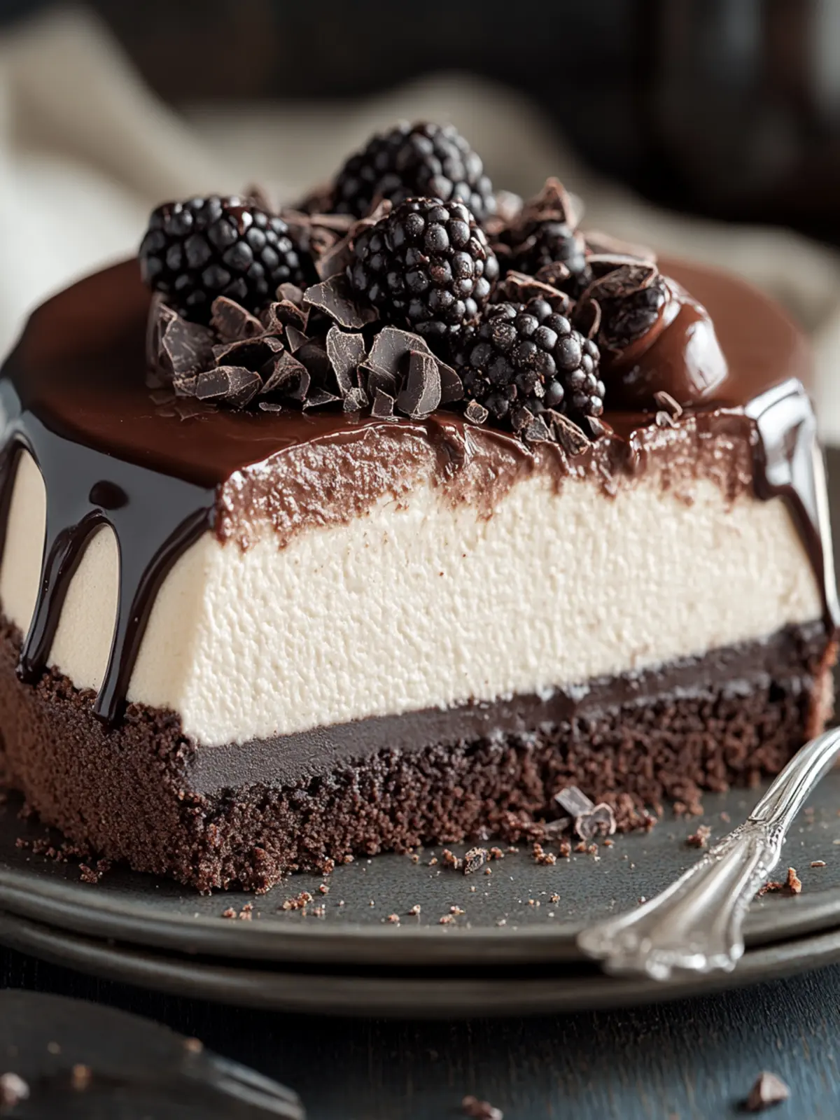 Decadent Triple Chocolate Cheesecake Recipe for Sweet Indulgence 5 Triple Chocolate Cheesecake