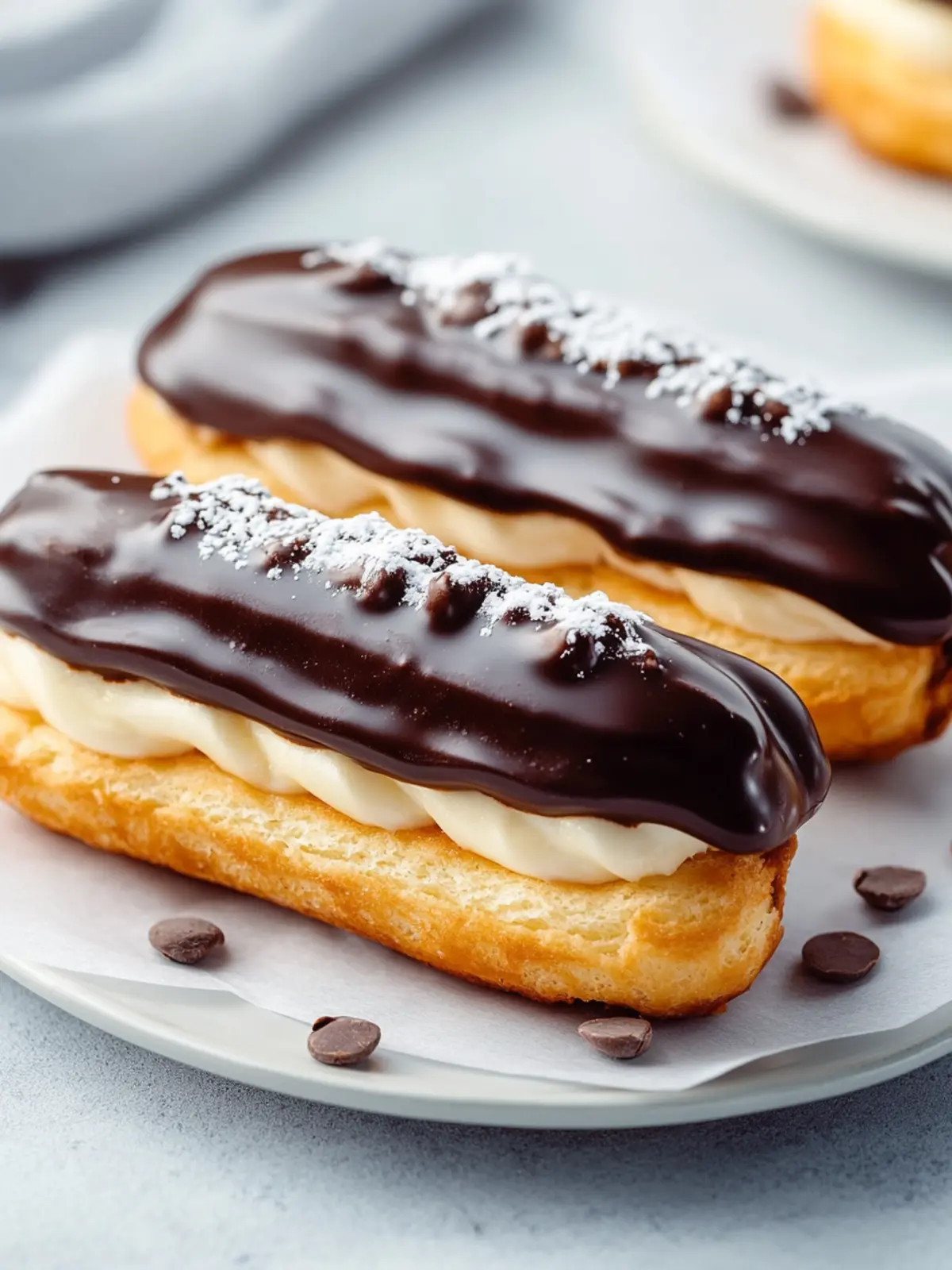 Decadent Chocolate Éclairs You Can Create at Home Today 5 Chocolate Éclairs