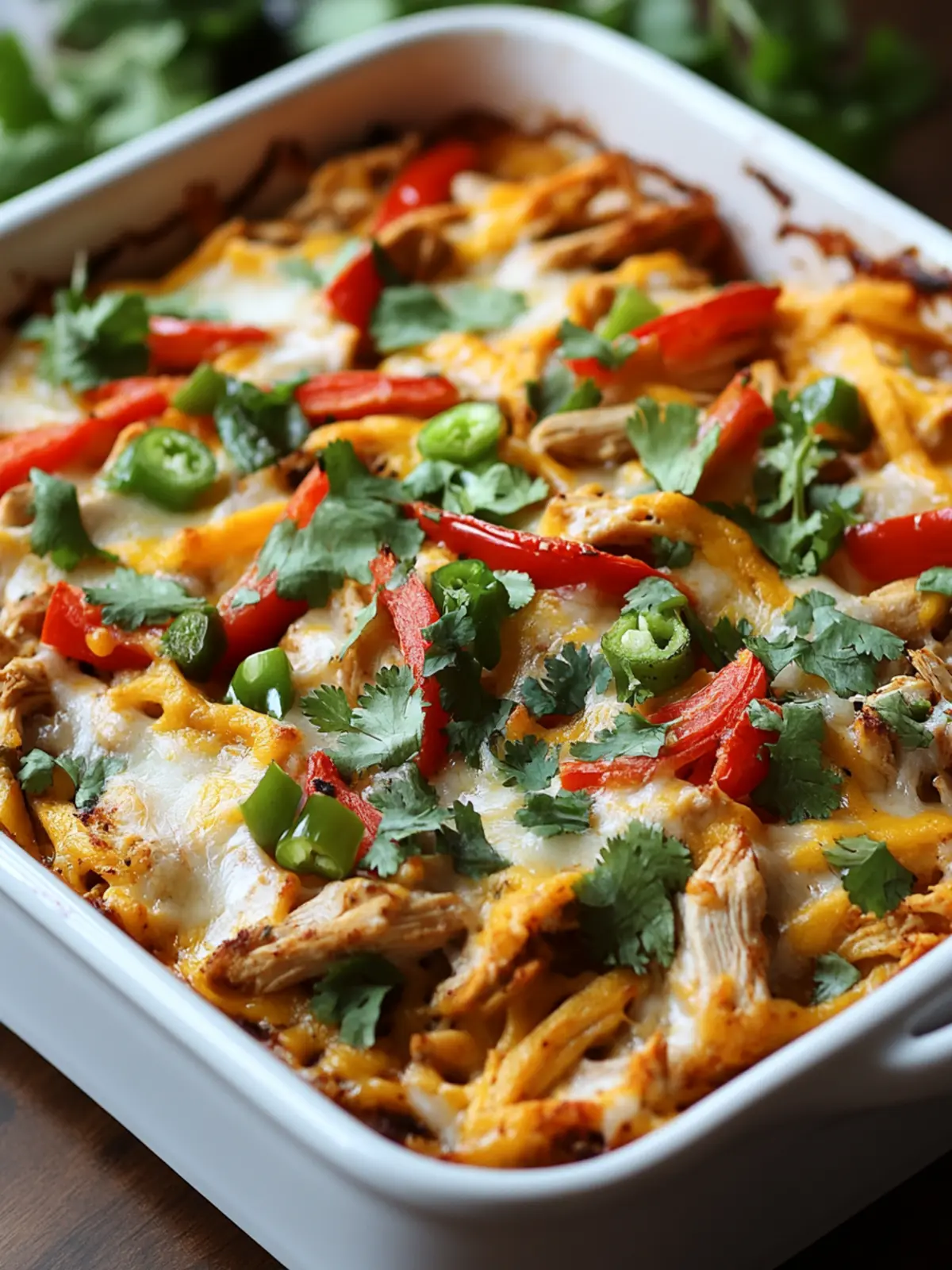 Creamy Chicken Fajita Casserole: Your New Family Favorite 5 Creamy Chicken Fajita Casserole