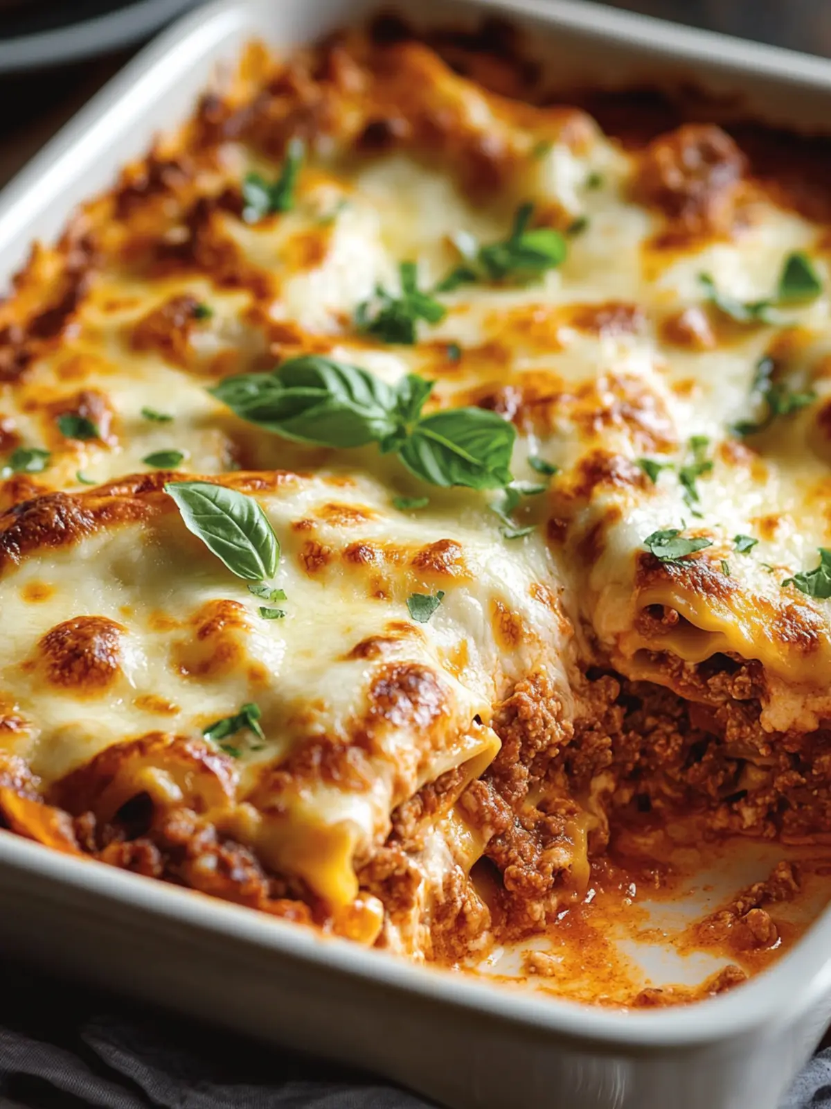 Delicious Oven-Baked Beef Lasagna for Cozy Family Nights 2 Oven-Baked Beef Lasagna