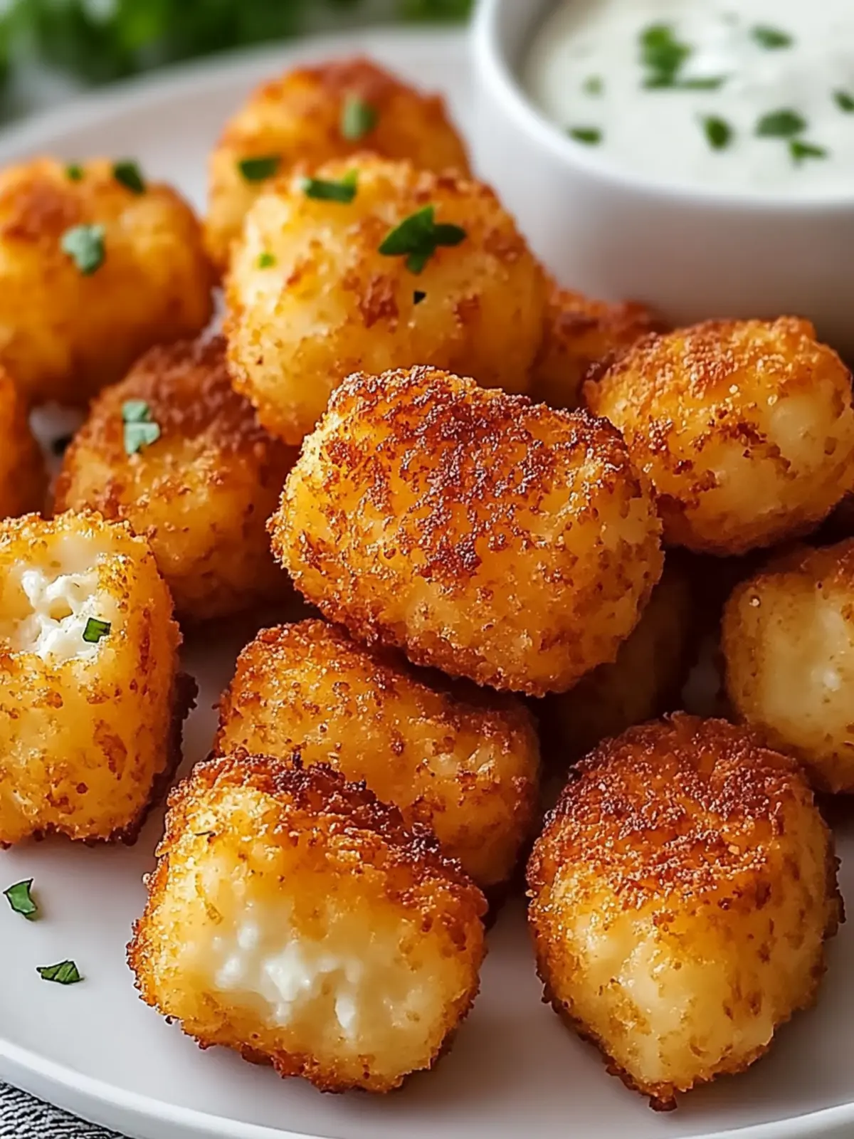 Crispy Air Fryer Cottage Cheese Tots – Your New Snack Obsession 3 Air Fryer Cottage Cheese Tots