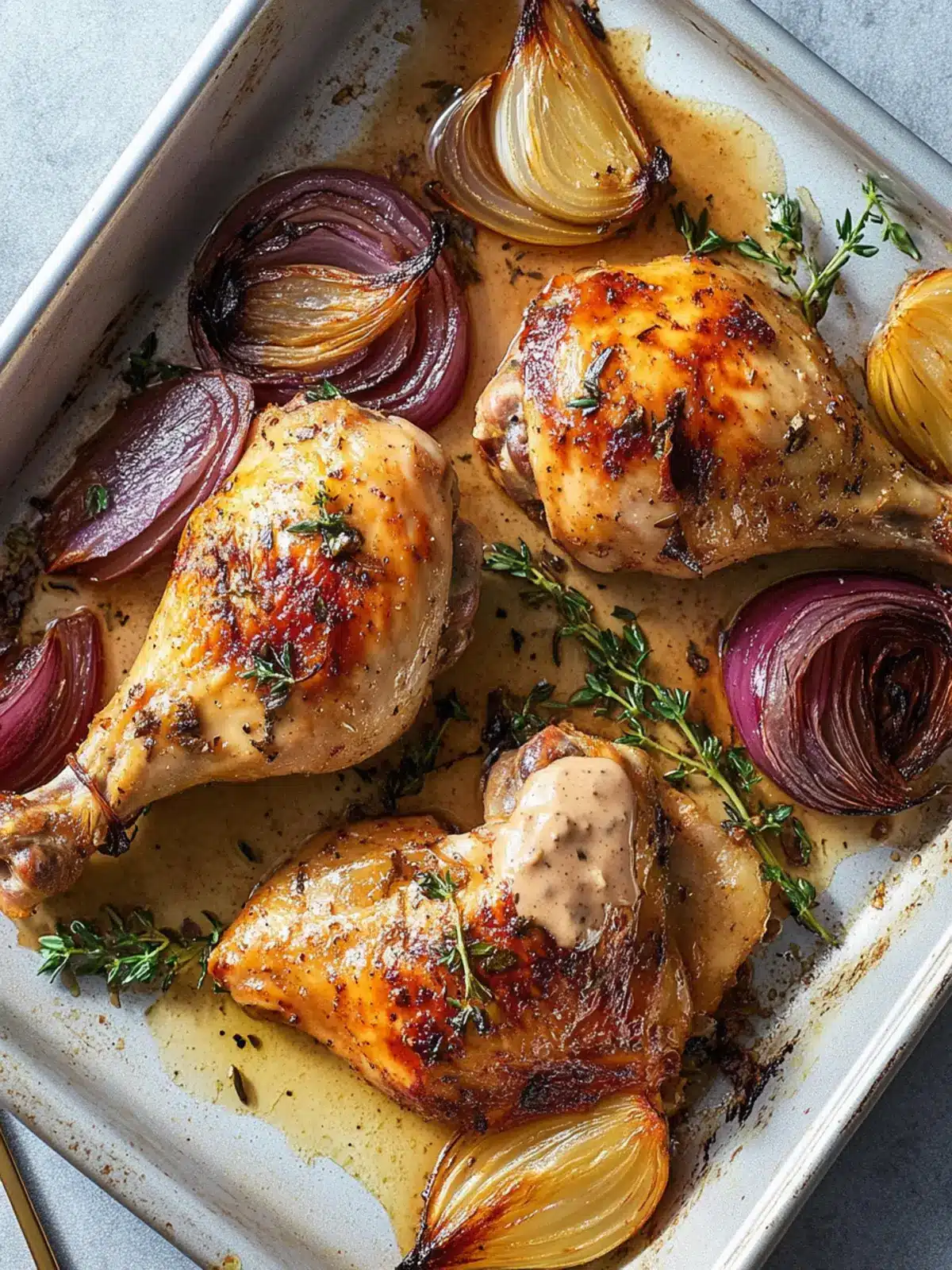 Irresistible Sheet-Pan Roasted Red Onion Chicken Delight 3 Sheet-Pan Roasted Red Onion Chicken