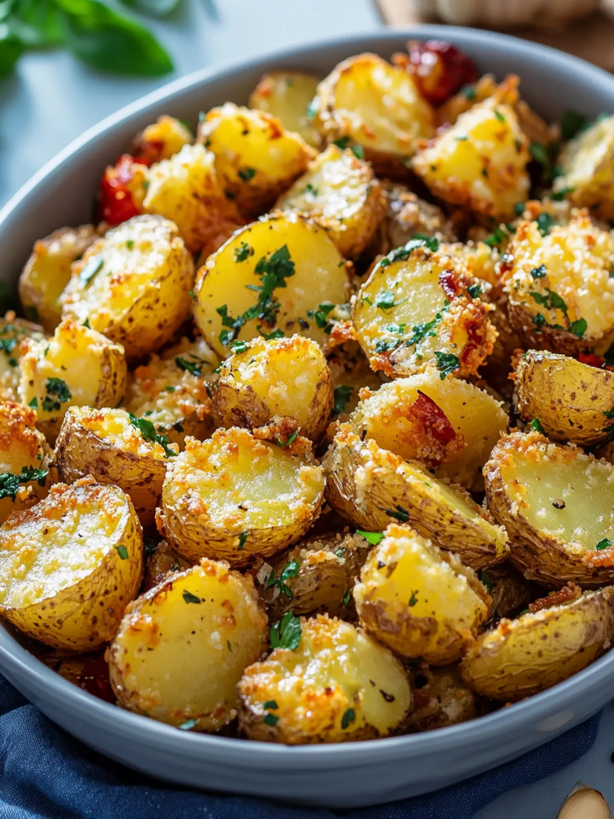 Crispy Cheesy Garlic Roasted Potatoes That Wow Every Bite 5 Crispy Cheesy Garlic Roasted Potatoes